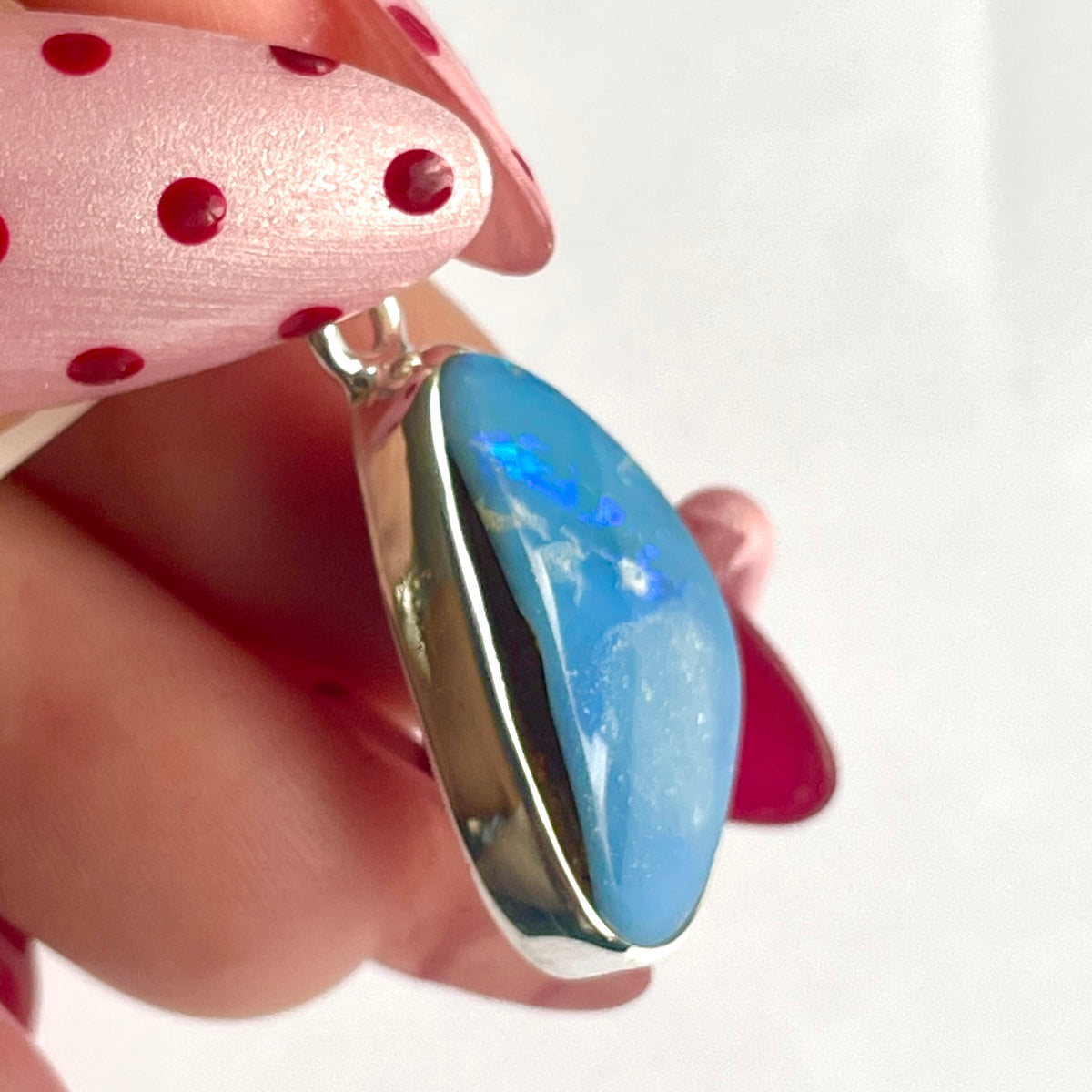 Opal (AUS Natural) St.Silver925 Pendant - OP11
