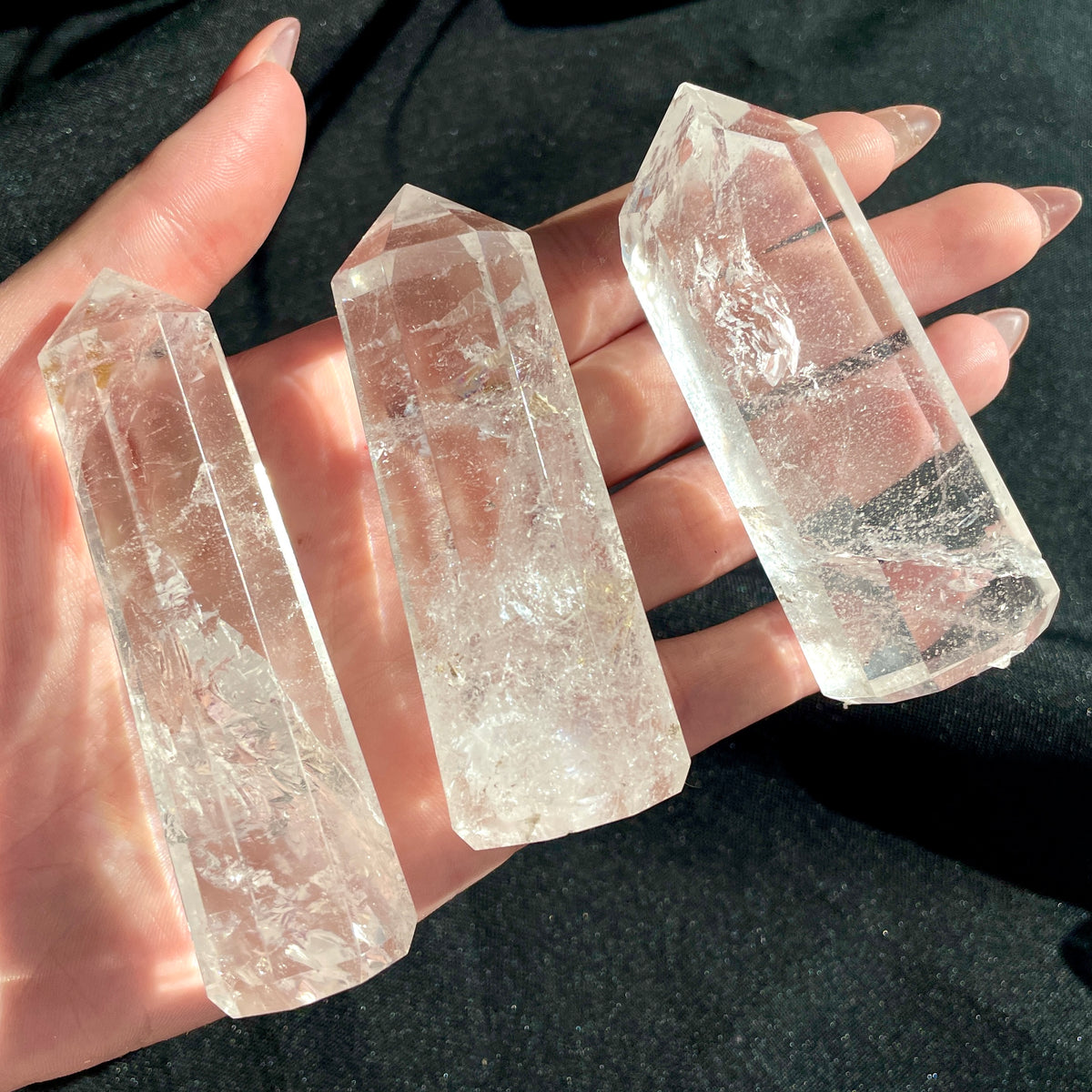 Clear Quartz Generator - 8cm