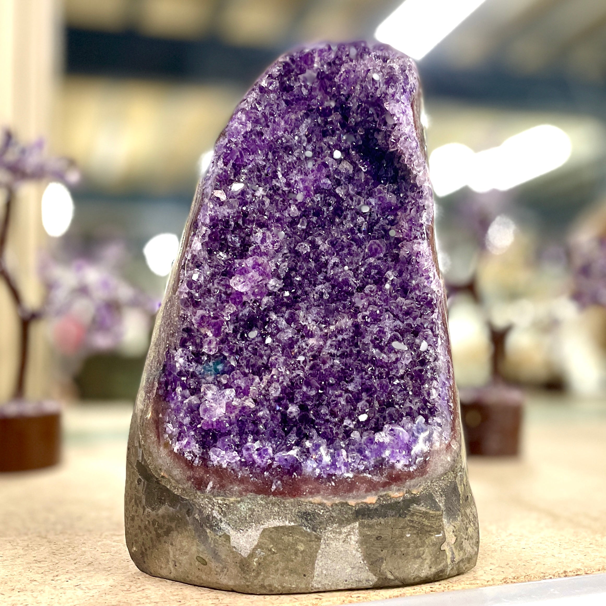 Amethyst - Cut Base Cluster - 84