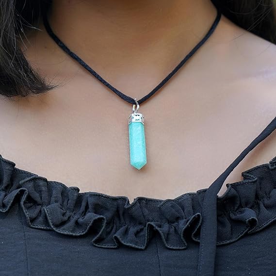Amazonite - Cap Point Pendant