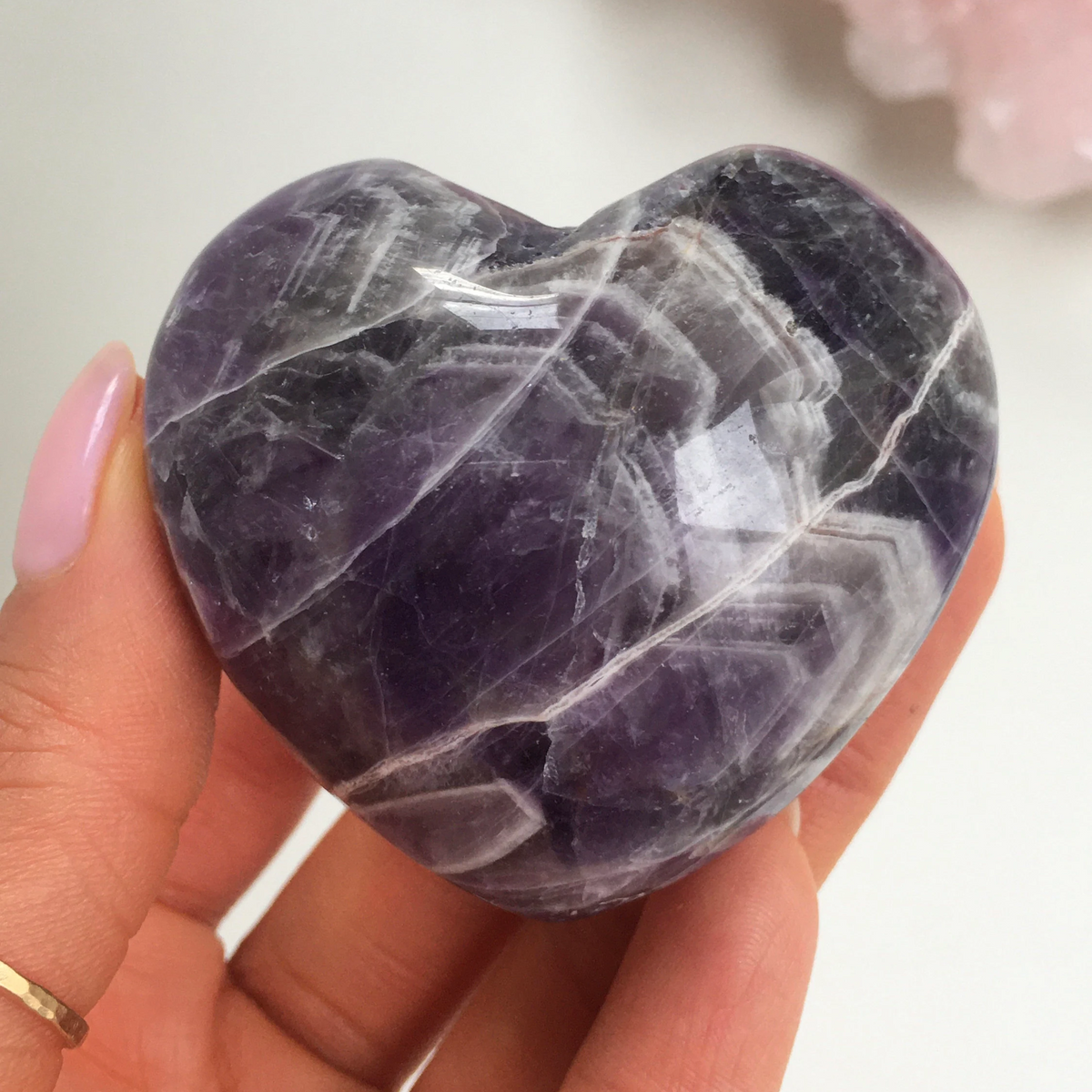 Amethyst Heart - 5-6cm