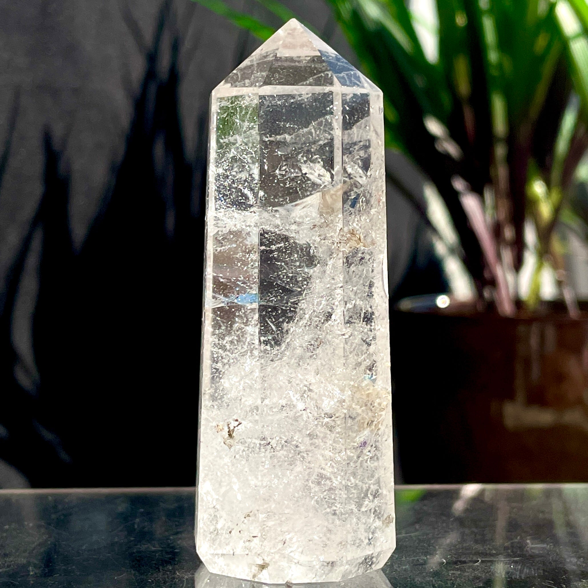 Clear Quartz Generator - 8cm
