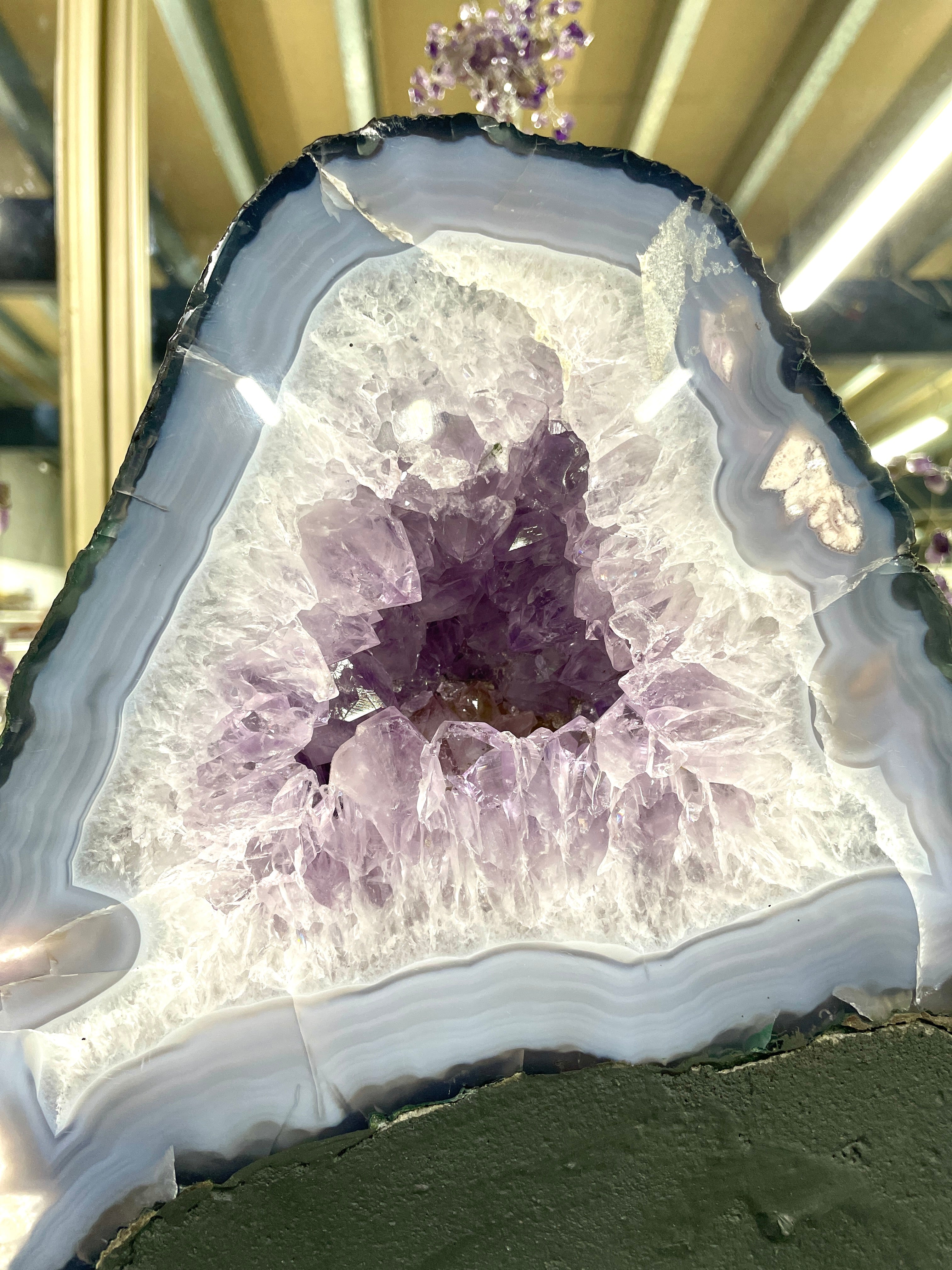 Amethyst & Agate Geode Cave - 91