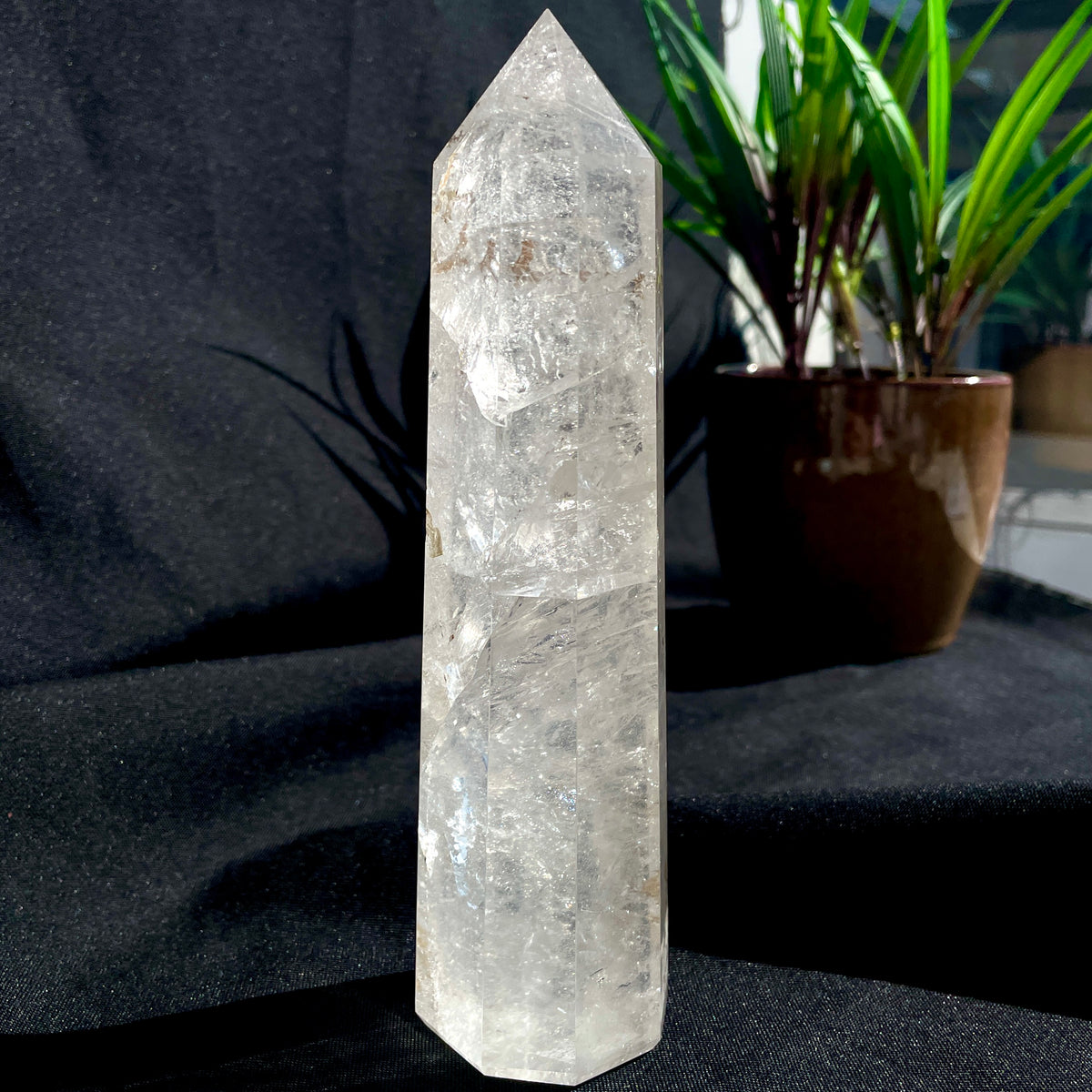 Clear Quartz Generator - 19cm
