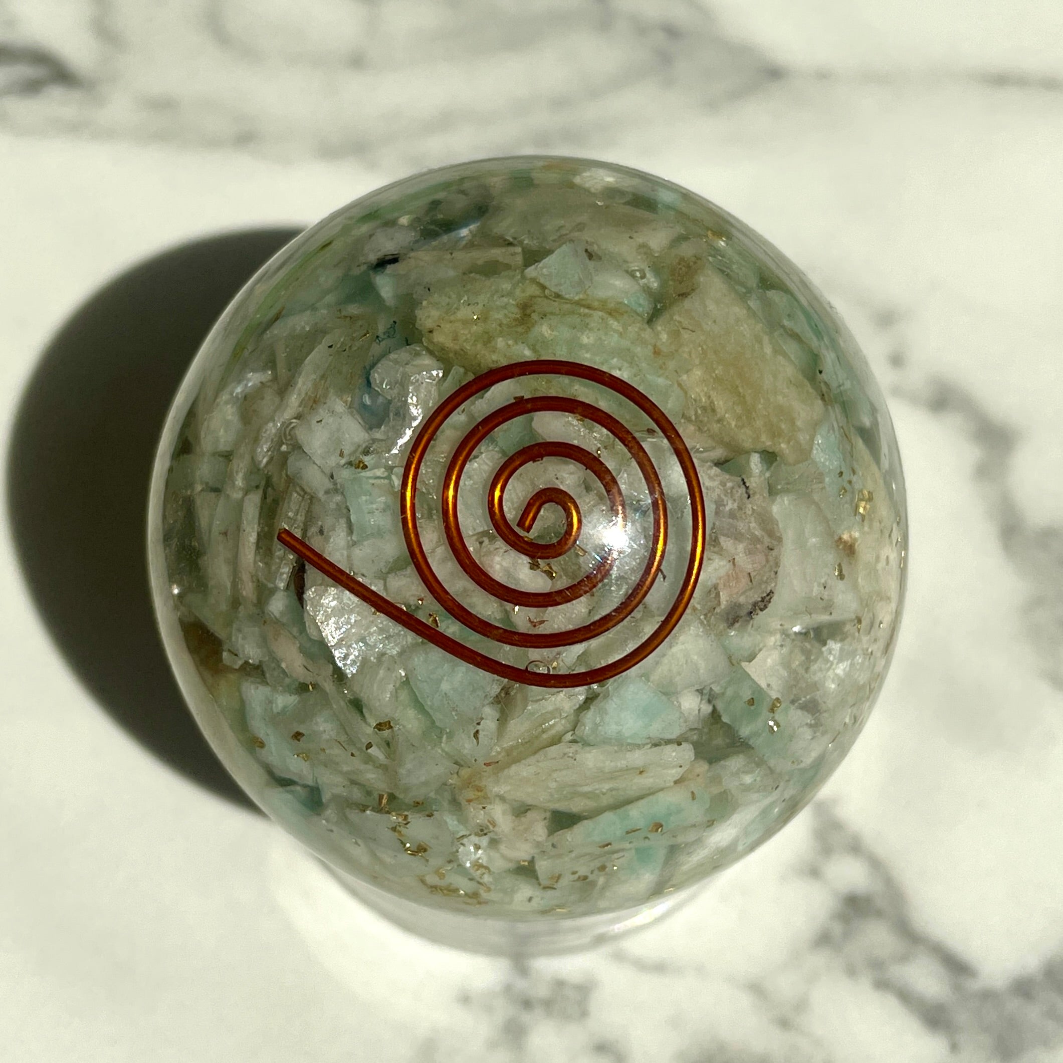 Orgonite Sphere - Amazonite