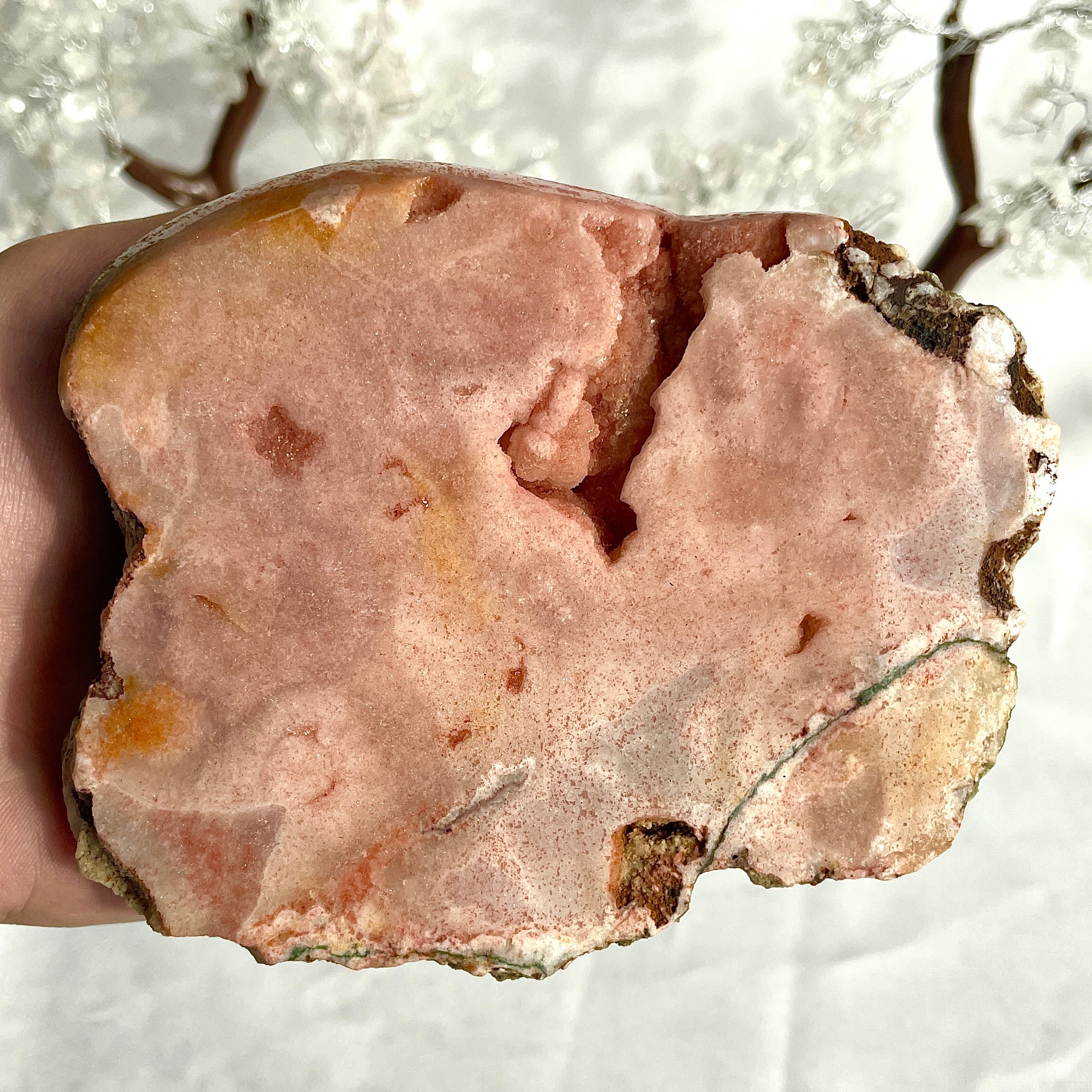 Pink Amethyst Slice - 34