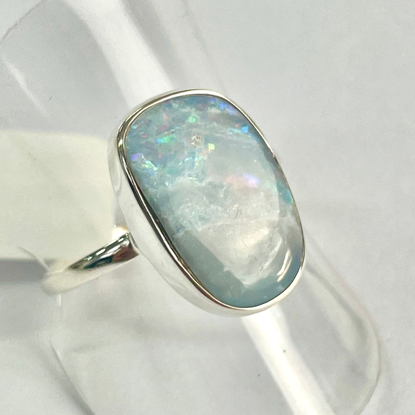 Opal Sterling Silver Ring - OR2
