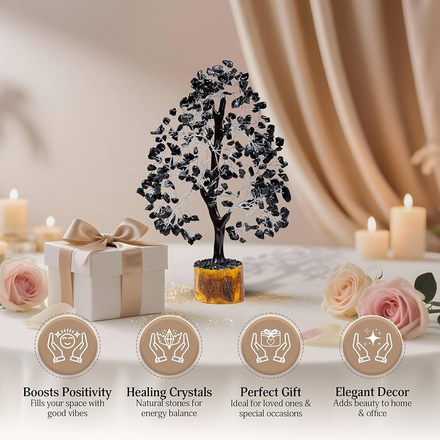 Black Onyx Tree Medium-Wood N28
