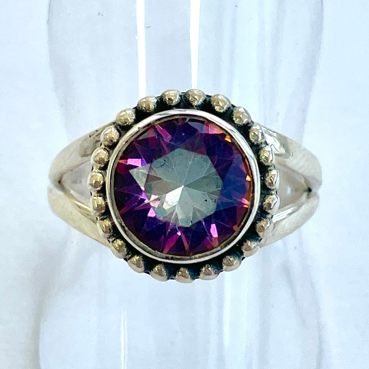 Mystic Quartz Sterling Silver Ring - MQ20