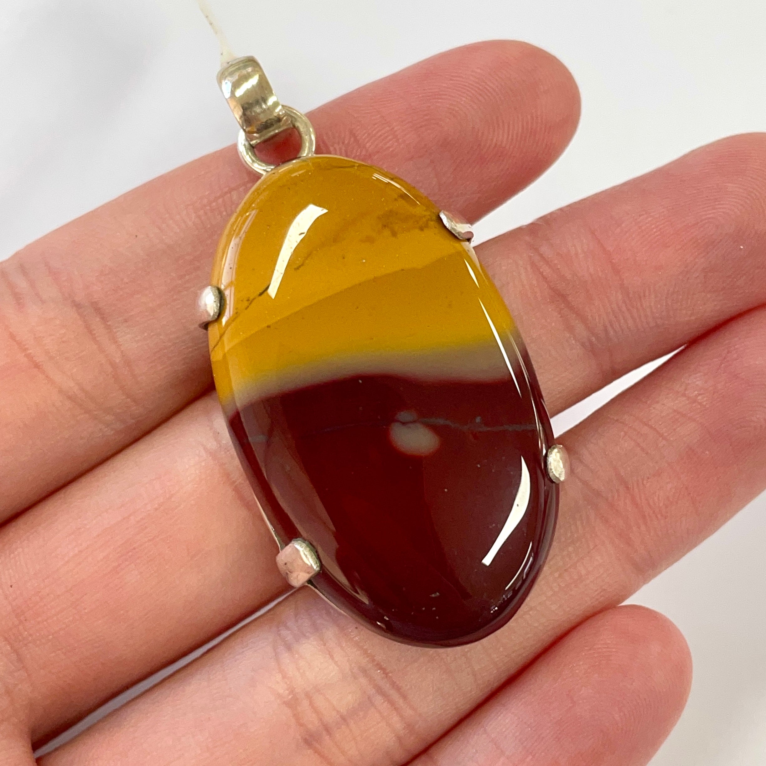 Mookaite St.Silver Pendant - SP155