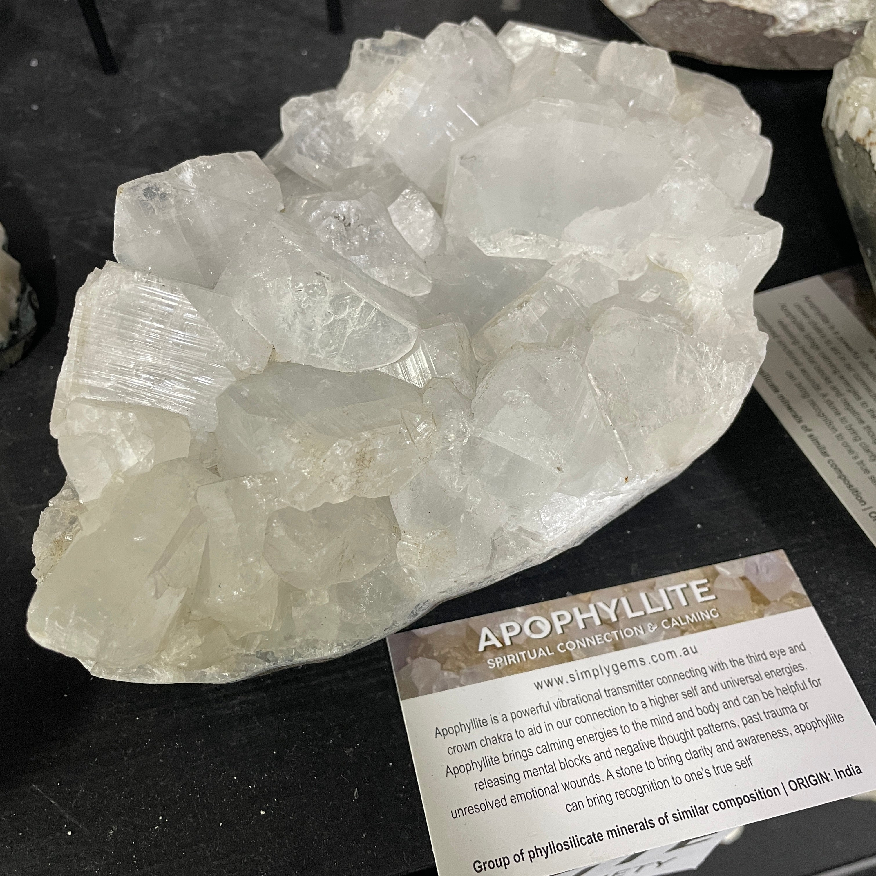 Apophyllite Cluster - 03