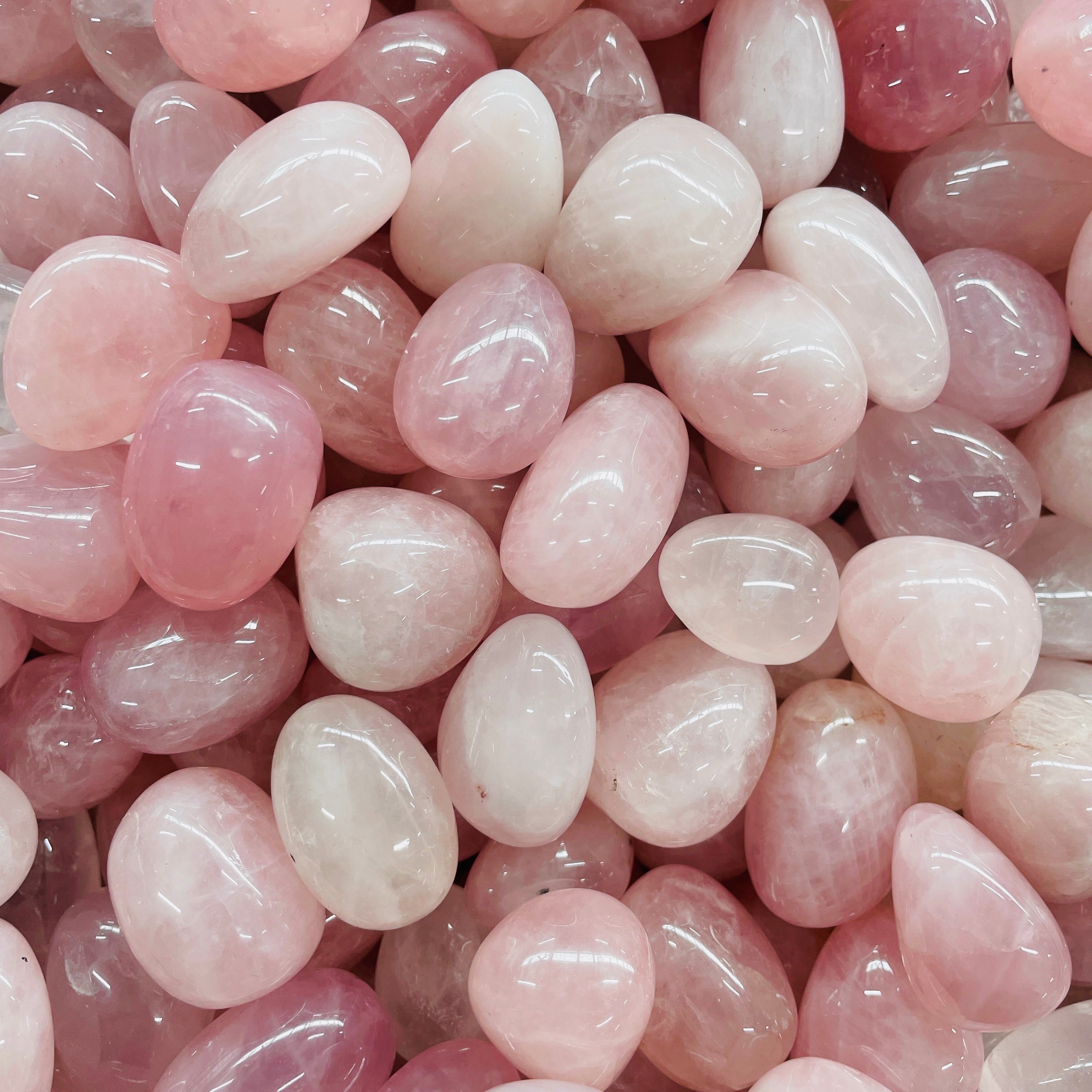 Rose Qtz Q1/A Tumbled 1KG (55-90 pc)