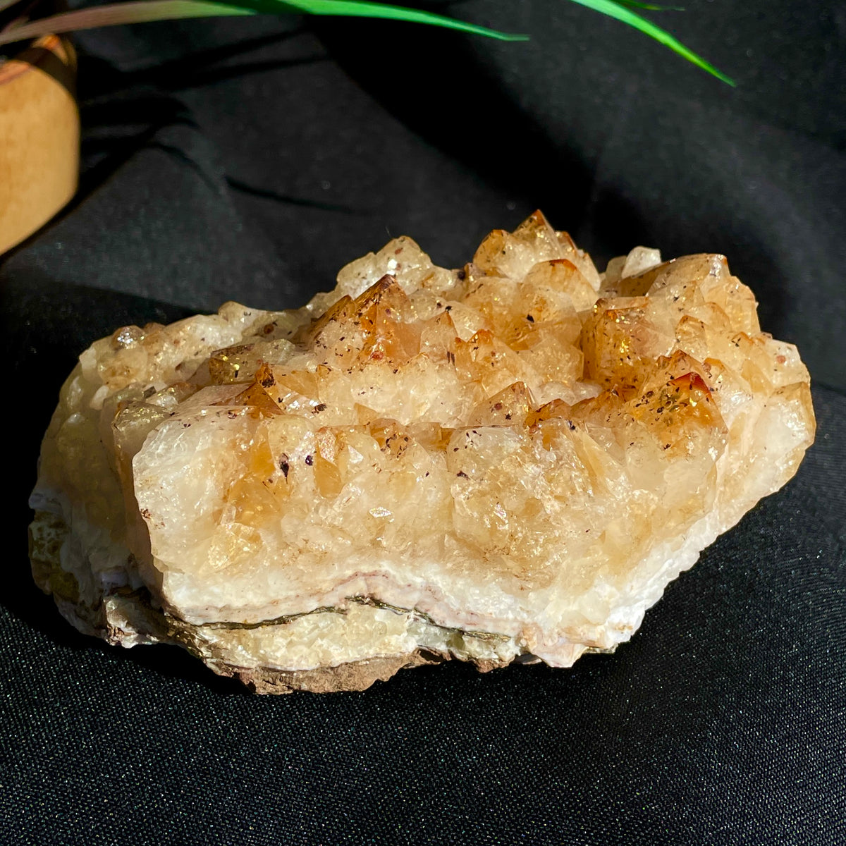 Citrine Cluster - 09 (13cm)