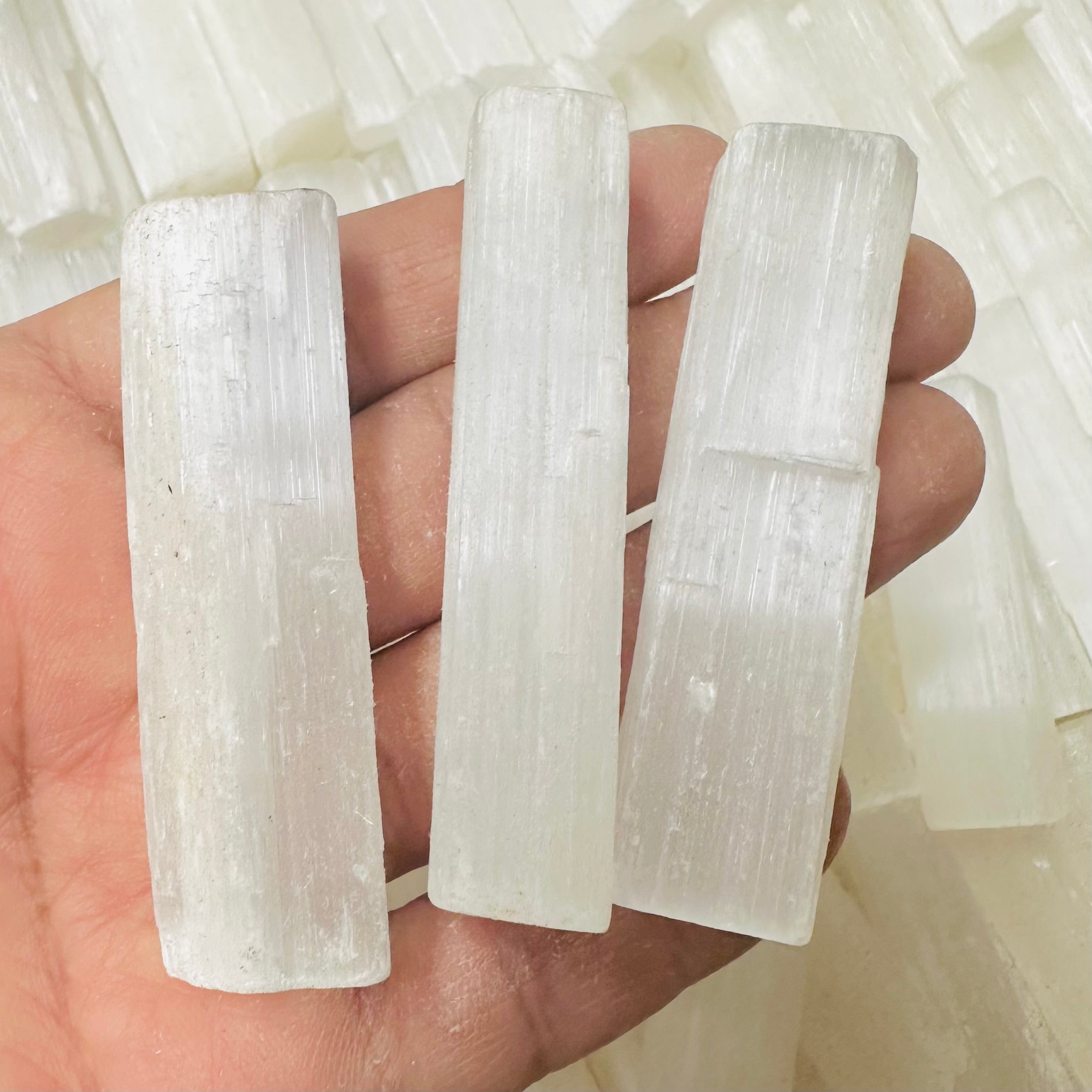 Selenite Rough-5cm ~ 3 pc