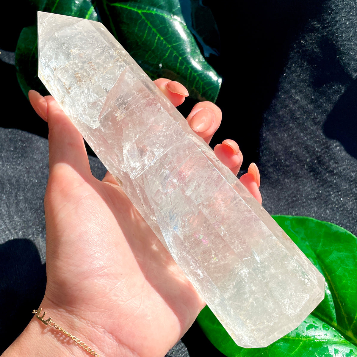 Clear Quartz Generator - 19cm