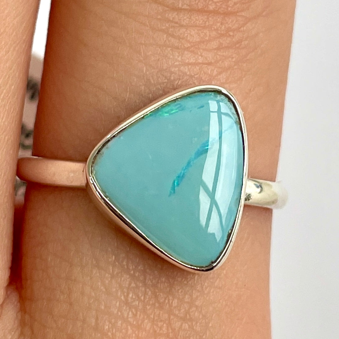 Opal (AUS Natural) St. Silver925 Ring - OR14