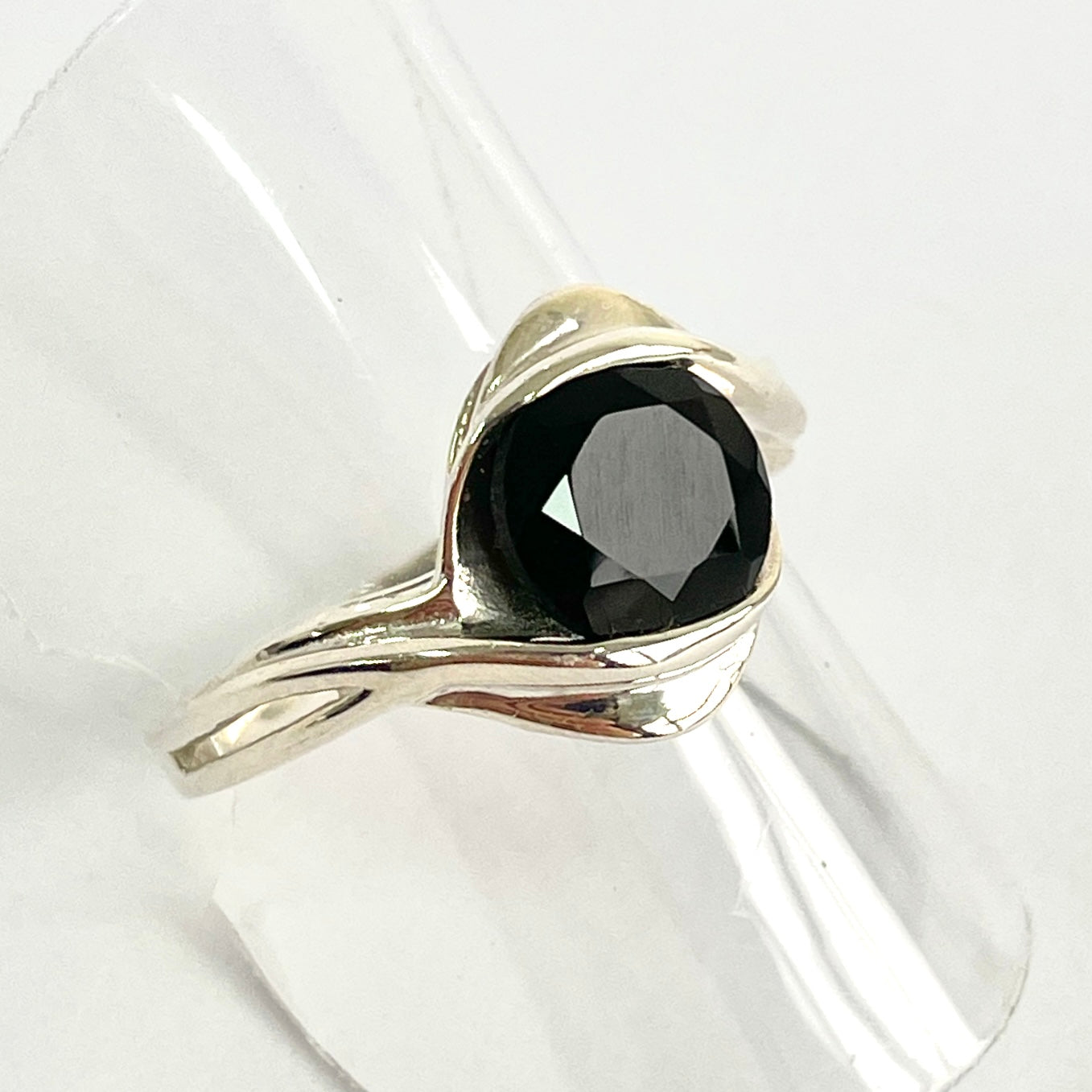 Black Onyx St. Silver Ring - ON1
