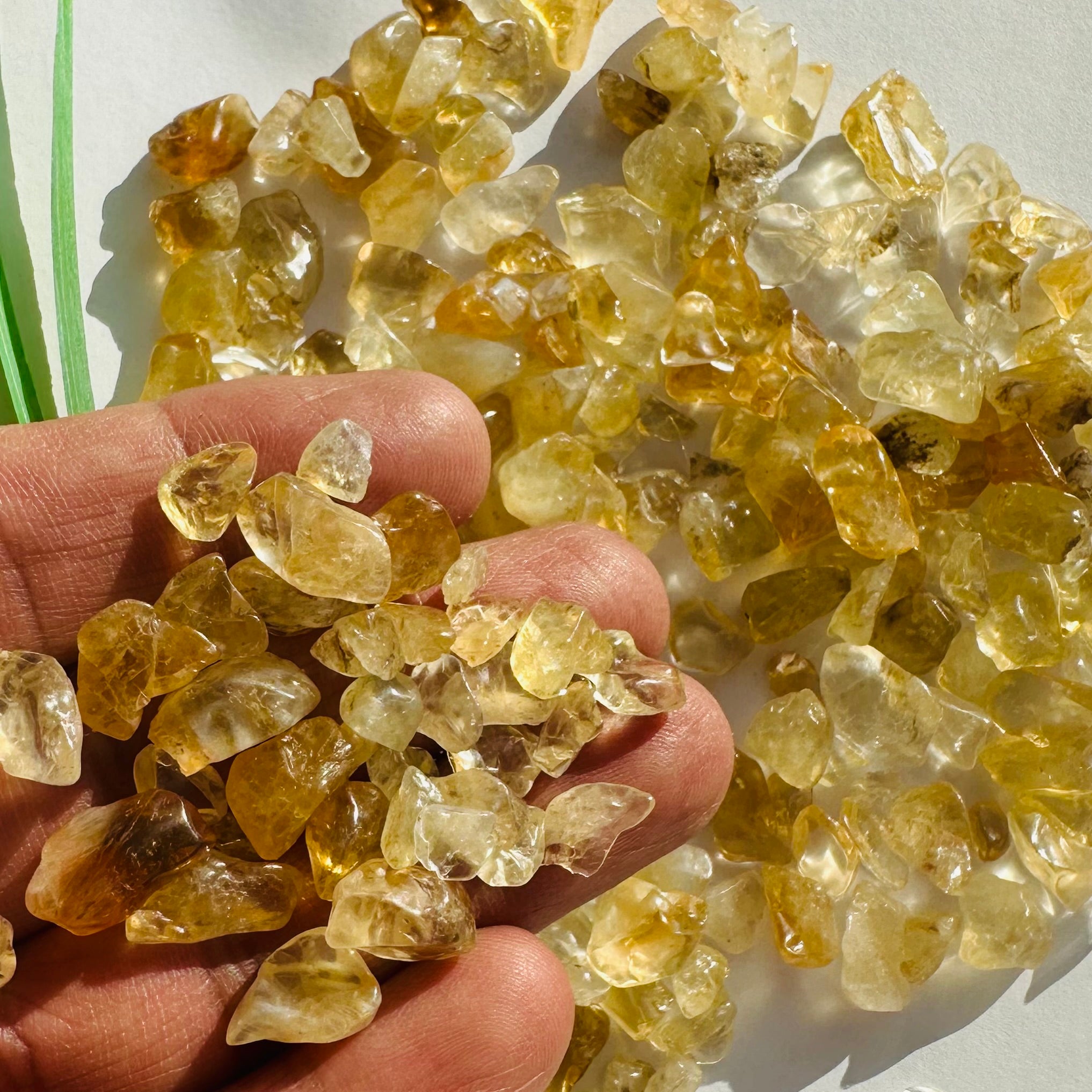 Citrine Chips (IN) - 100 gms