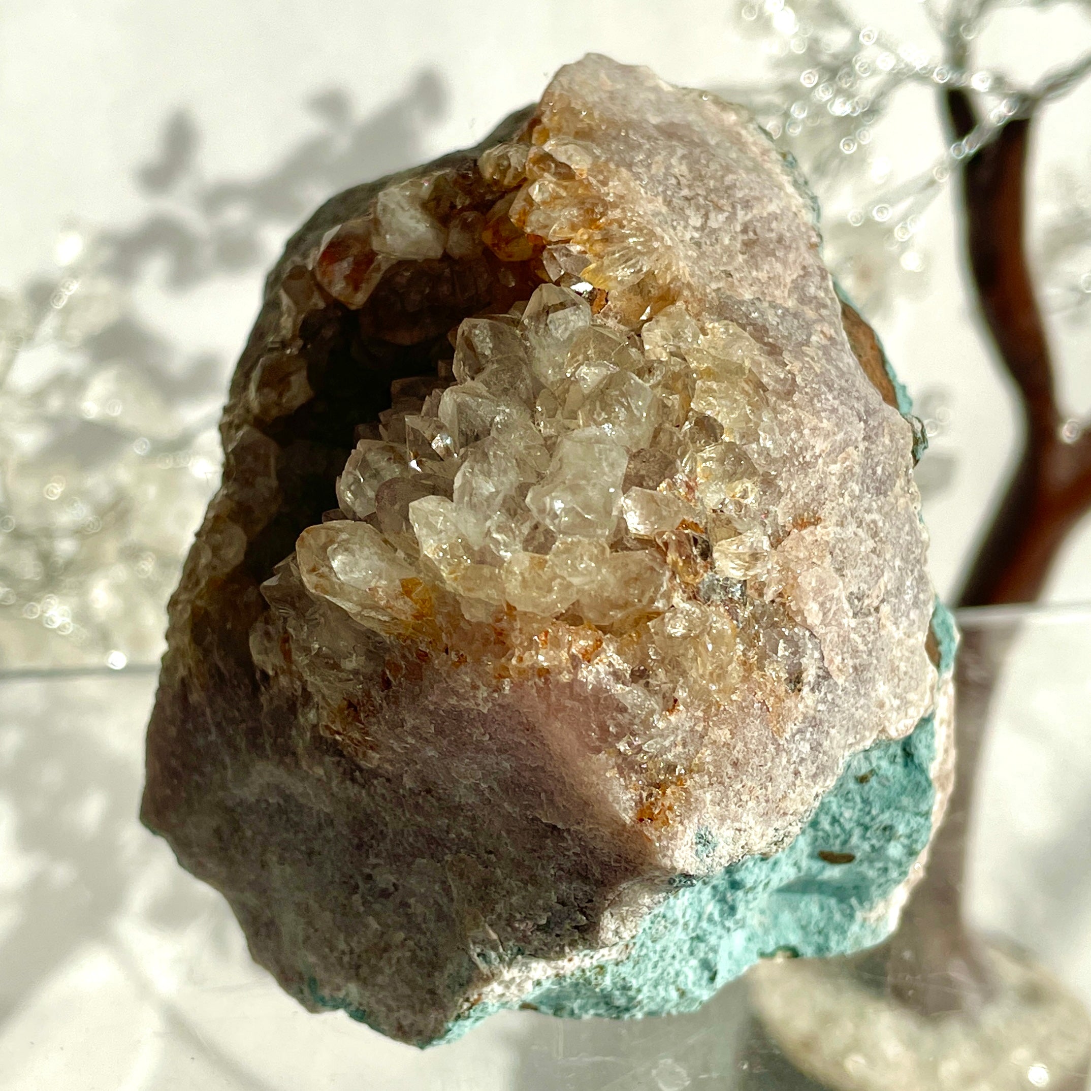 Pink Amethyst Cluster - 31