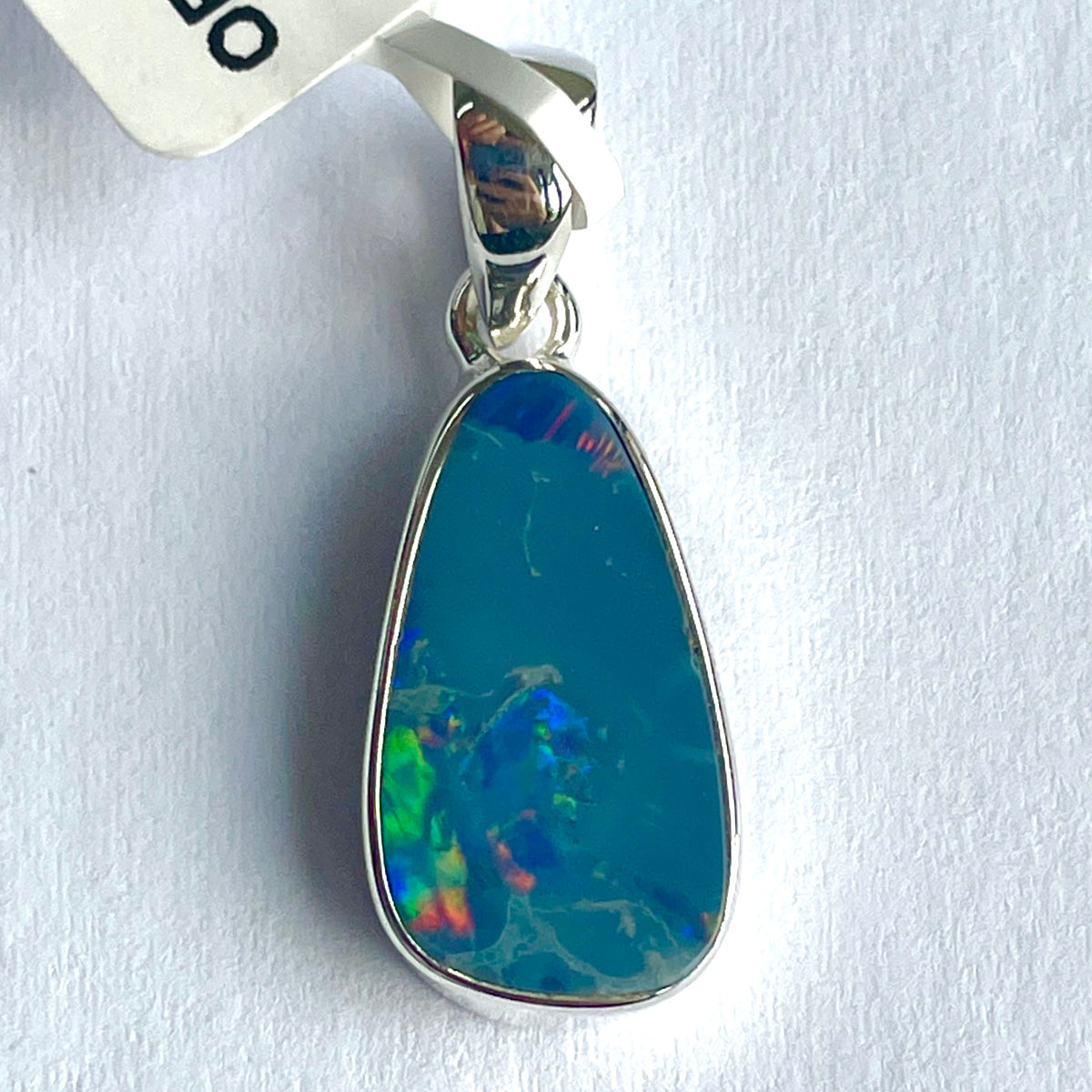 Opal (AUS Natural) St.Silver925 Pendant - OP12