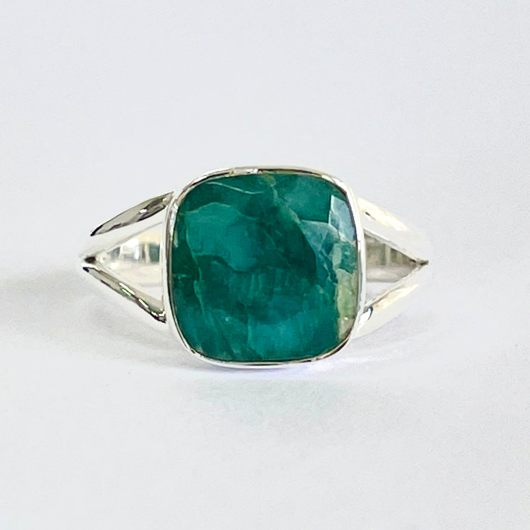 Emerald St.Silver Ring - SR15