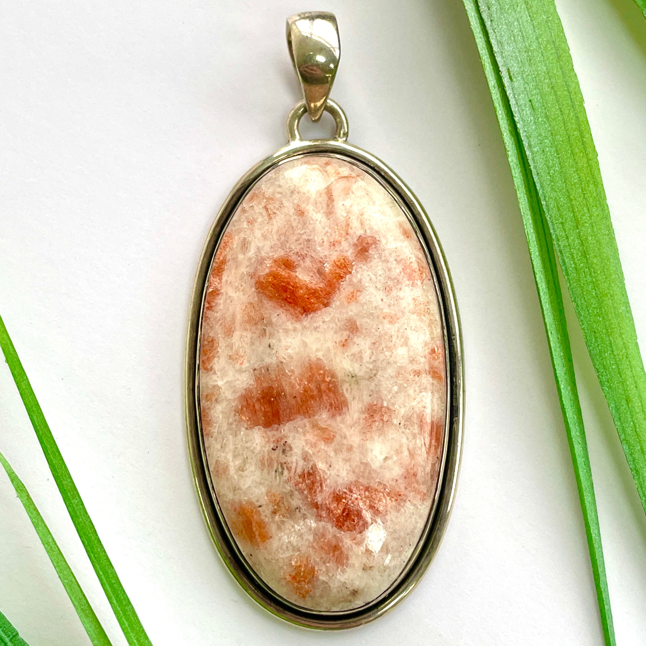 Sunstone St.Silver Pendant - SP161