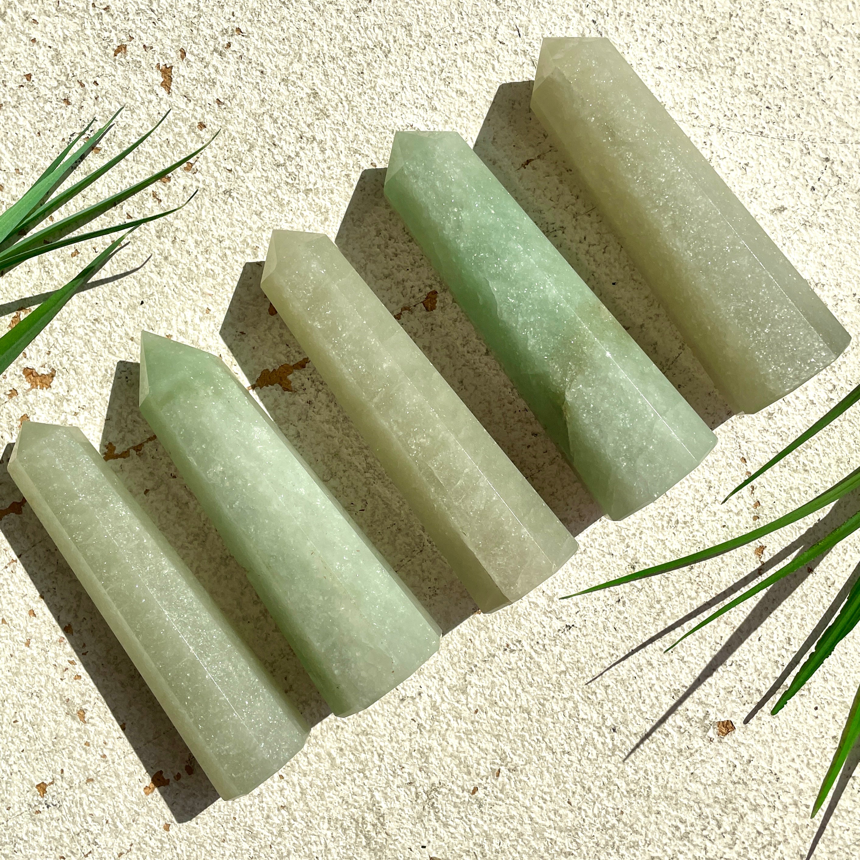 Light Green Aventurine Generator 10cm