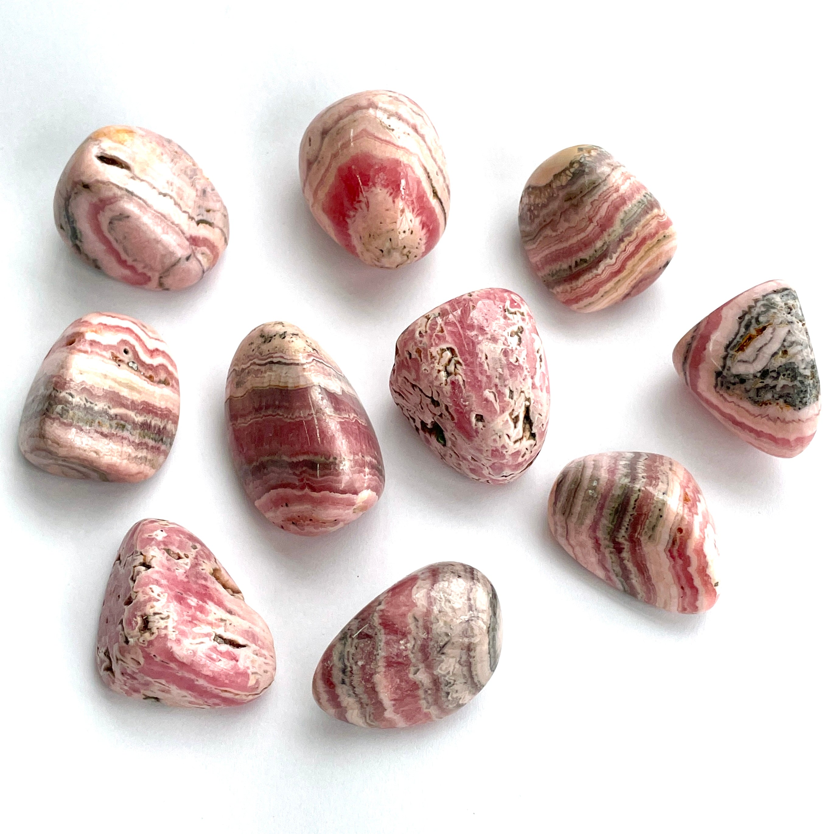 Rhodochrosite (Argentina) Tumbled Stone-1pc