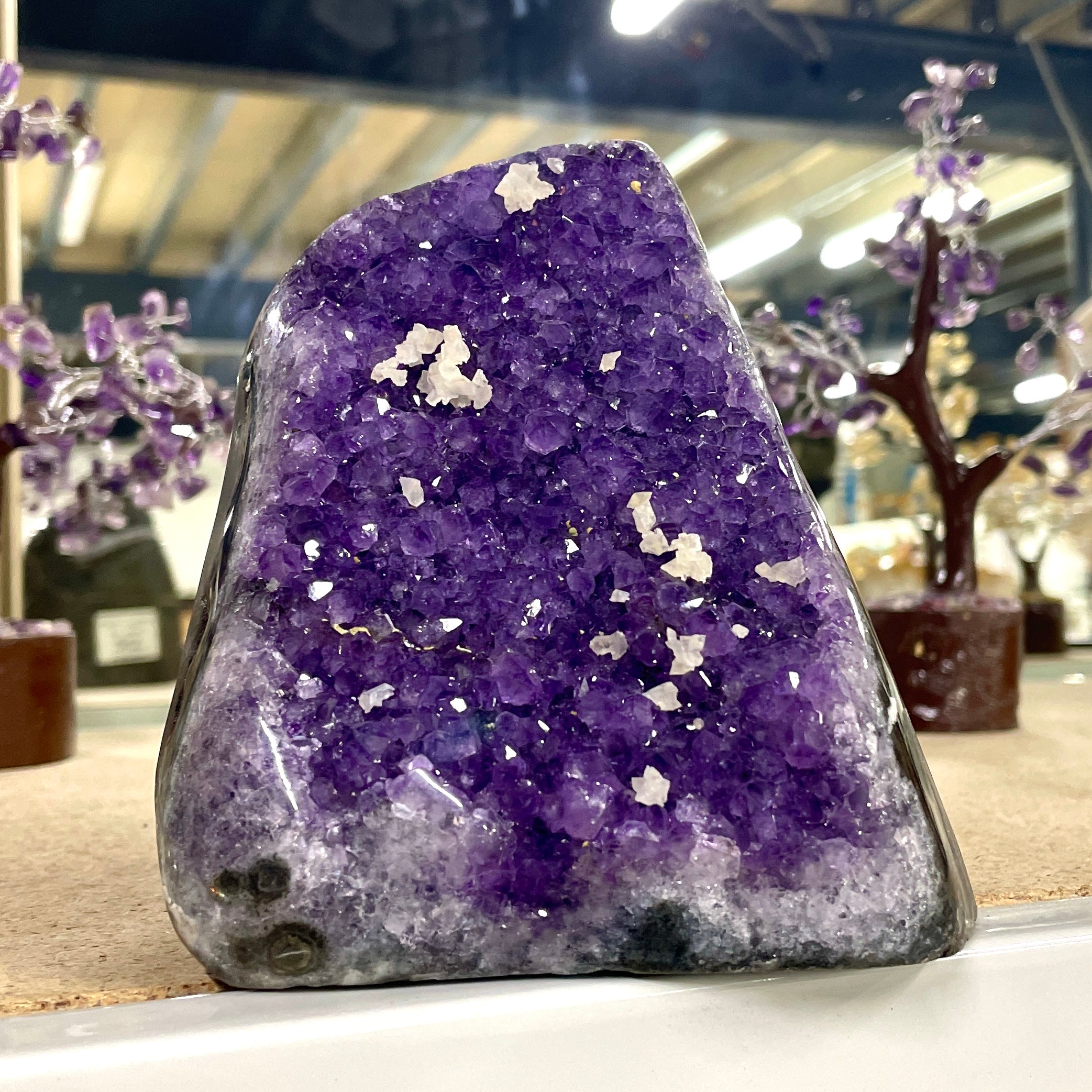 Amethyst - Cut Base Cluster - 58