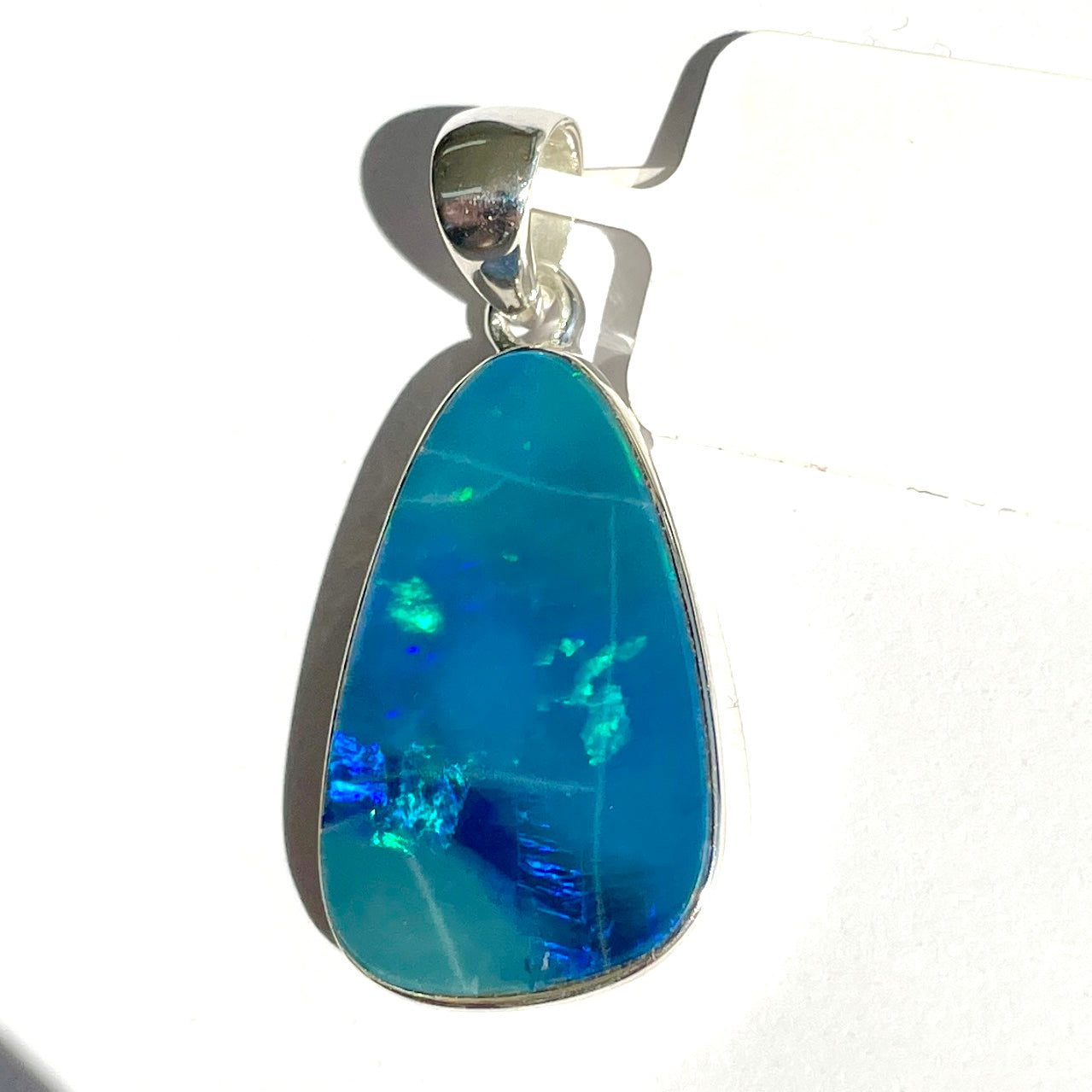 Opal (AUS Natural) St.Silver925 Pendant - OP1