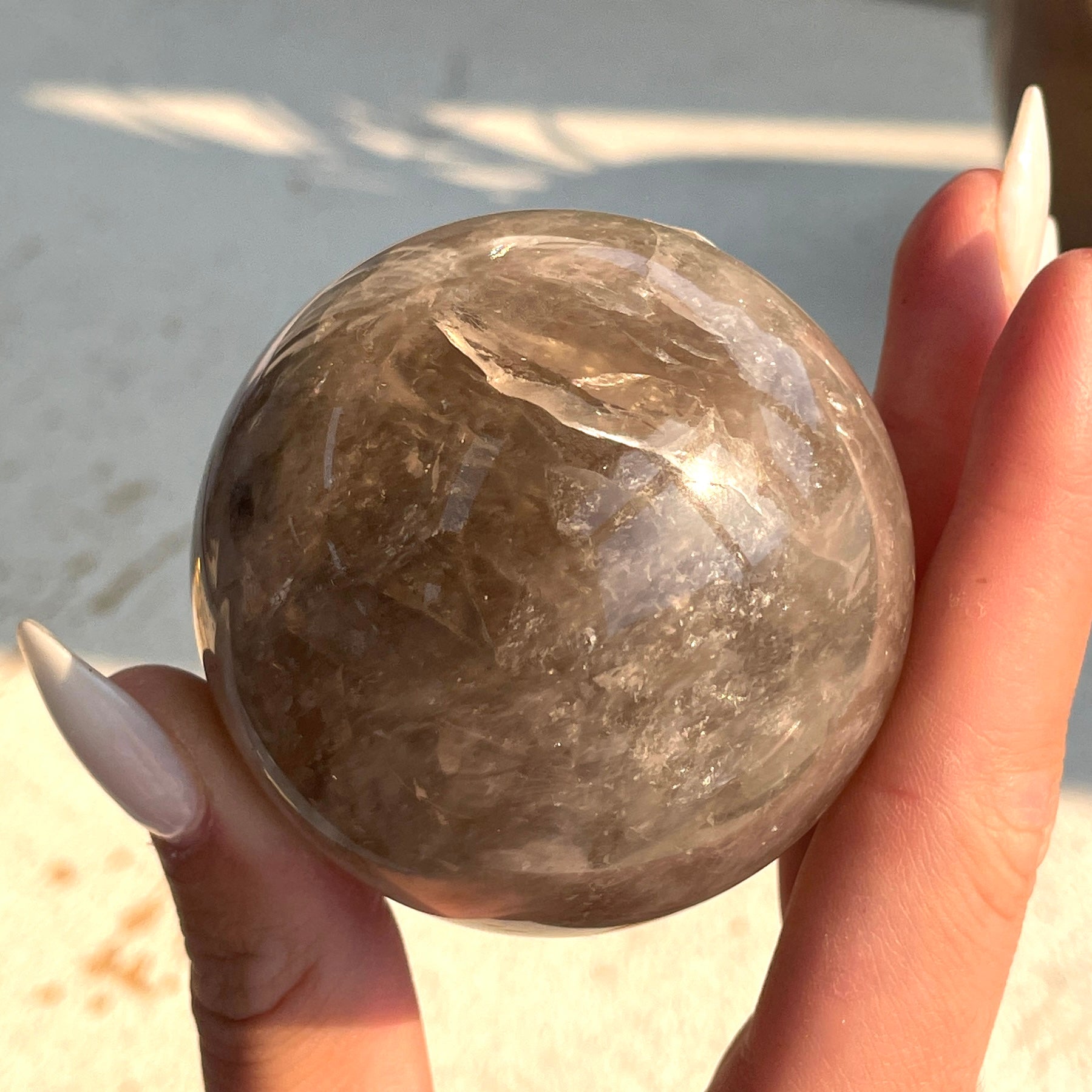 Smokey Quartz Sphere - 5.5cm