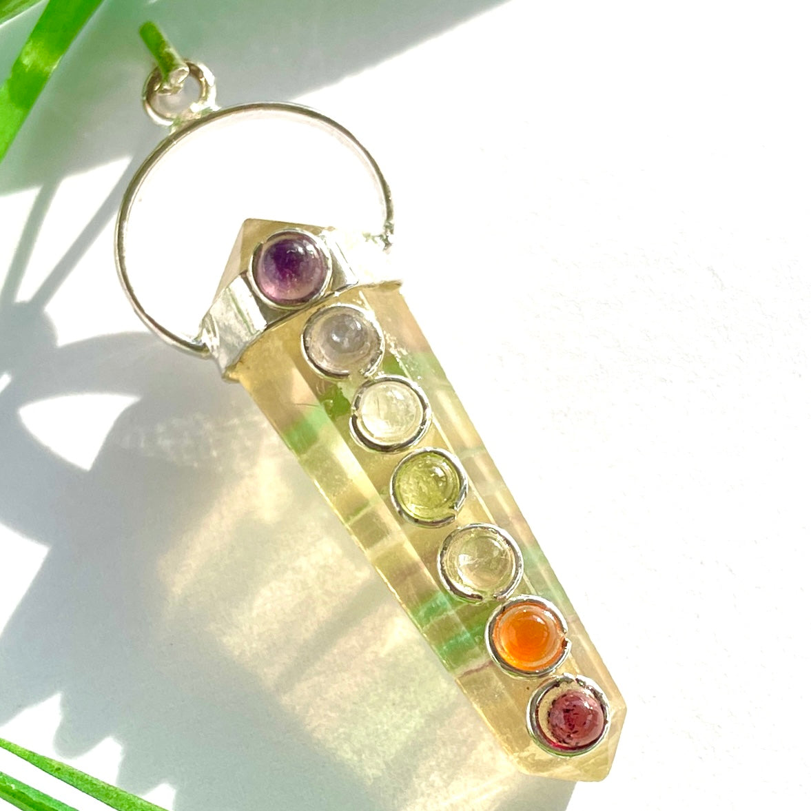 Fluorite - Chakra Pendant DT