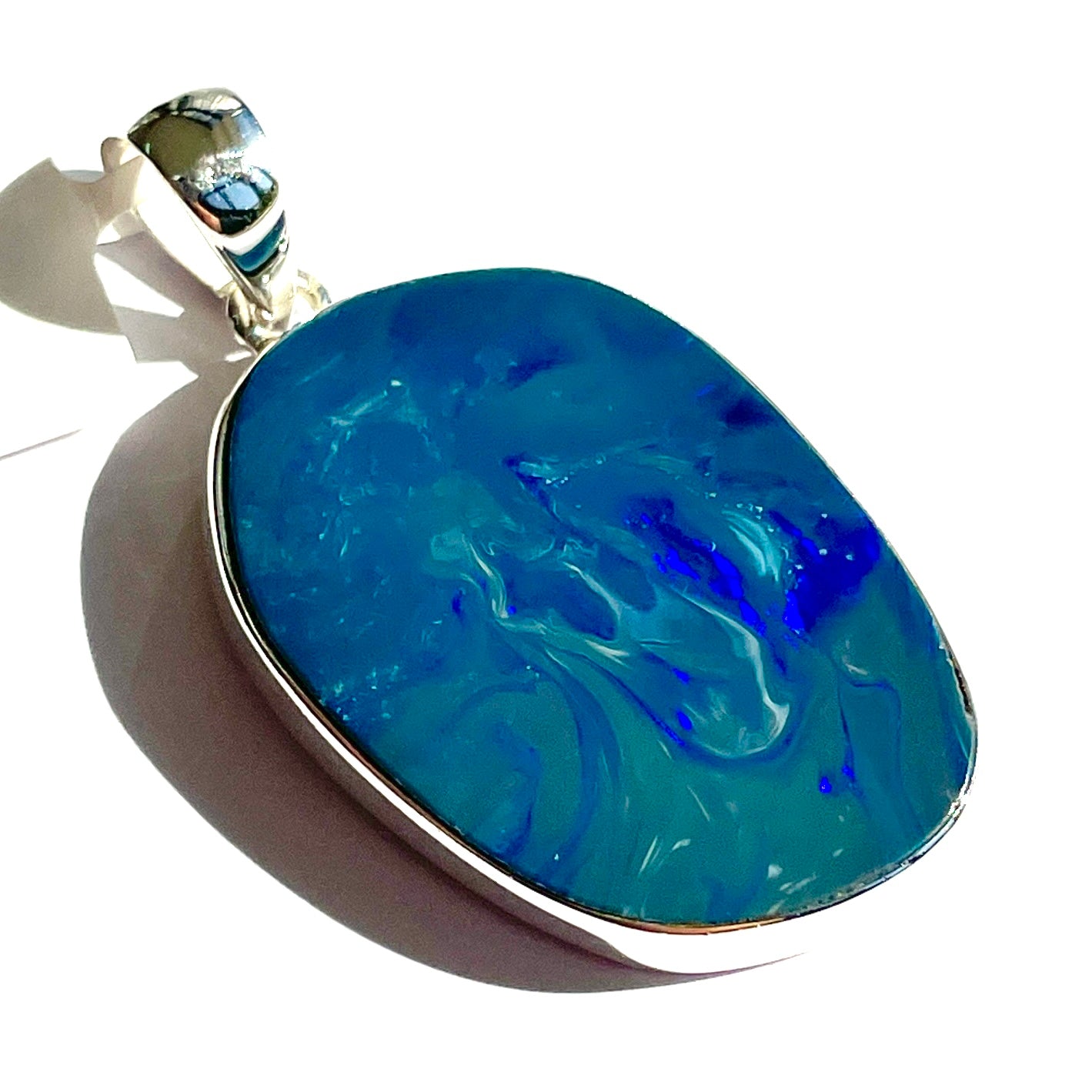 Opal (AUS Natural) St.Silver925 Pendant - OP3