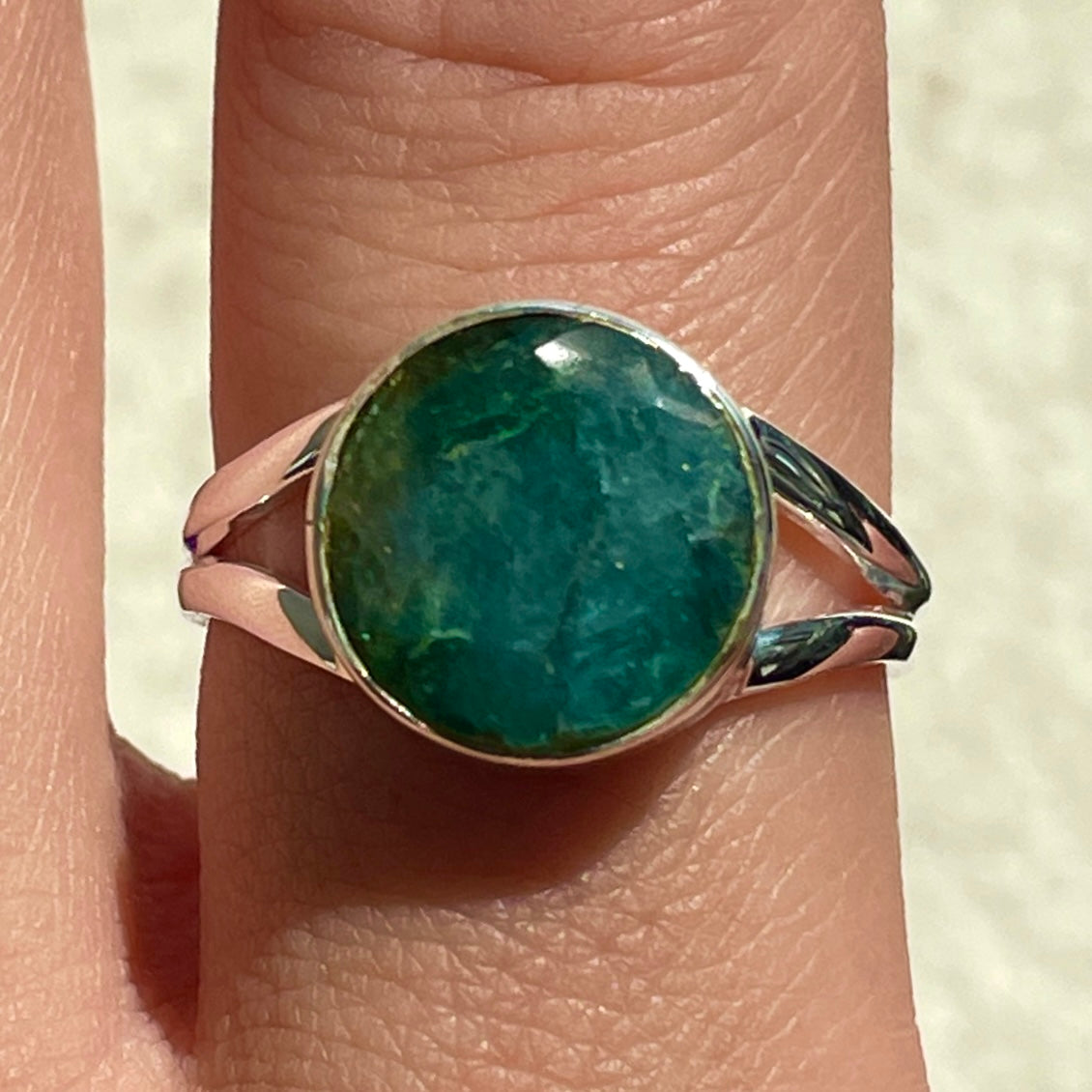 Emerald St.Silver Ring - SR13