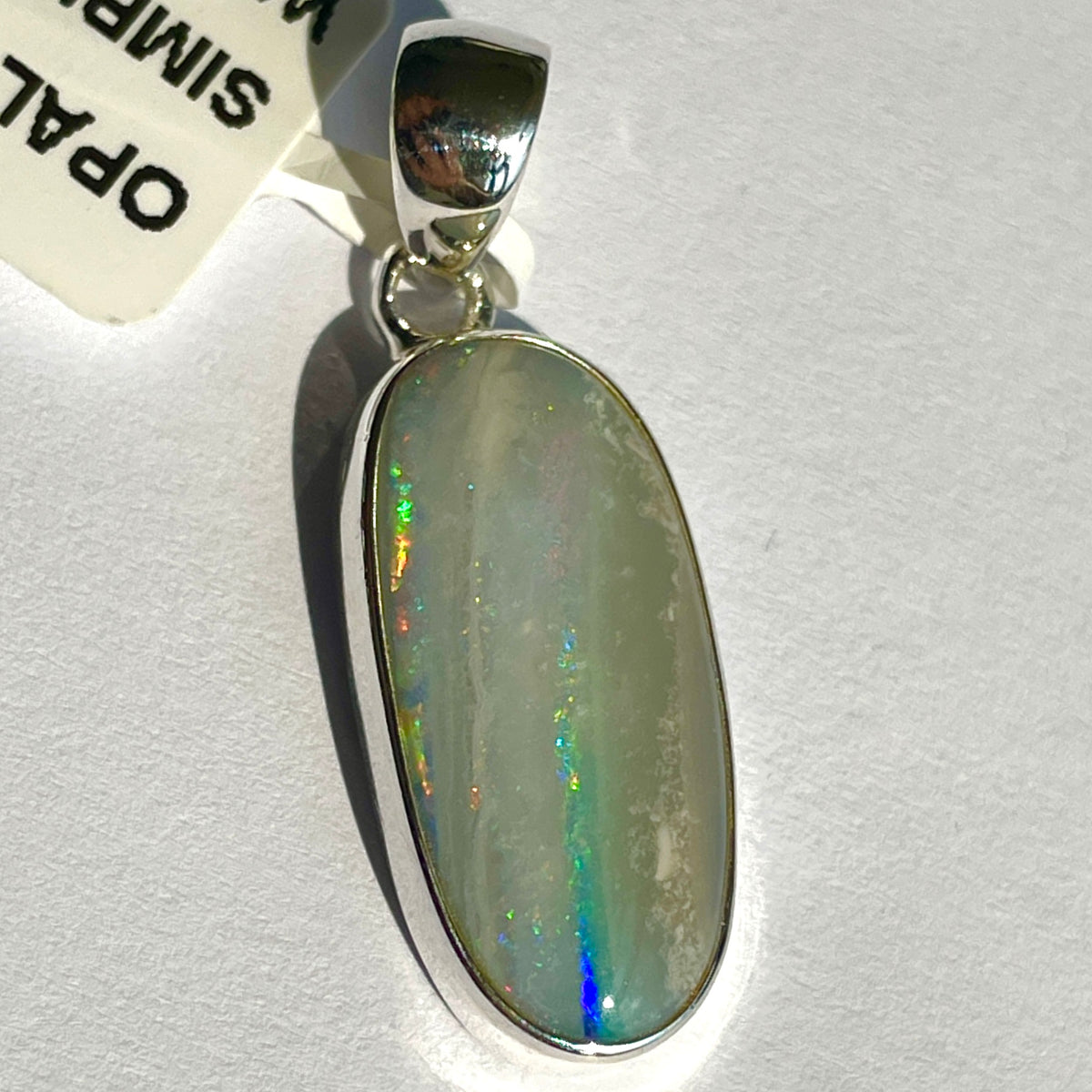 Opal (AUS Natural) St.Silver925 Pendant - OP8