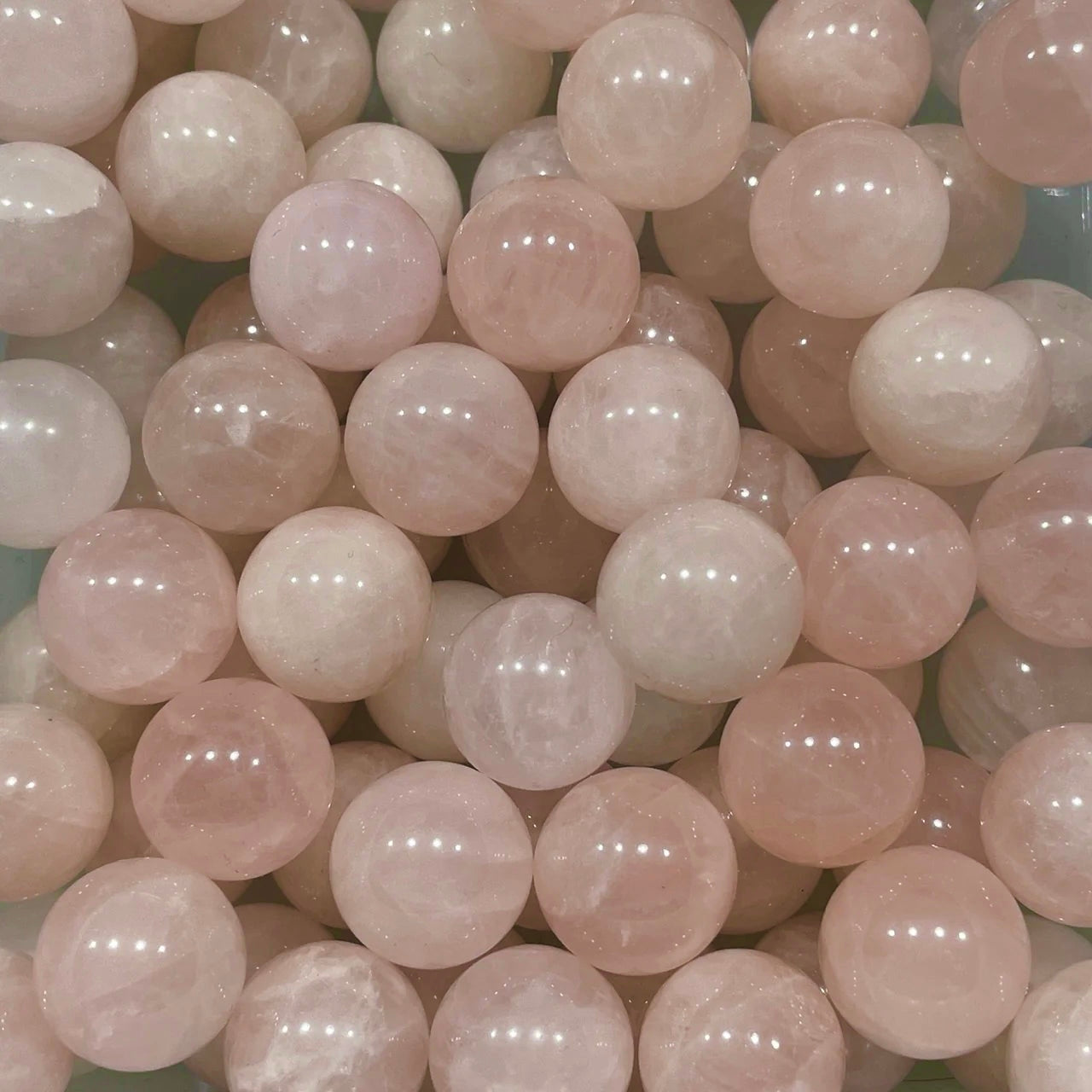 Rose Quartz Mini Sphere - 2cm