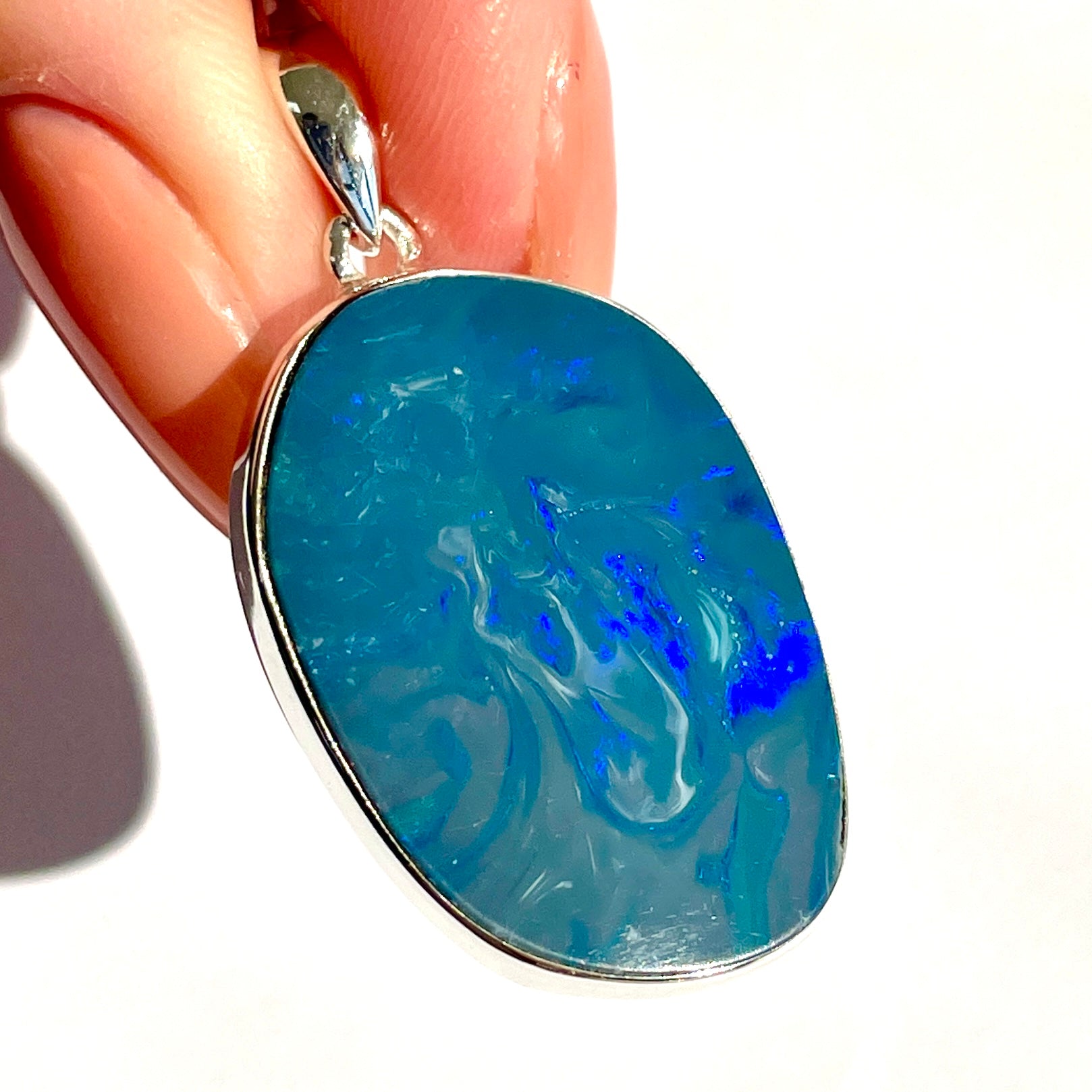 Opal (AUS Natural) St.Silver925 Pendant - OP3