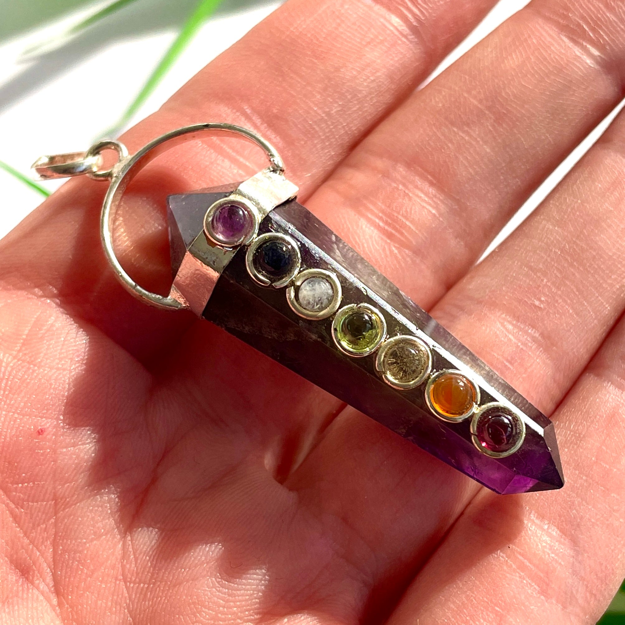 Amethyst - Chakra Pendant DT