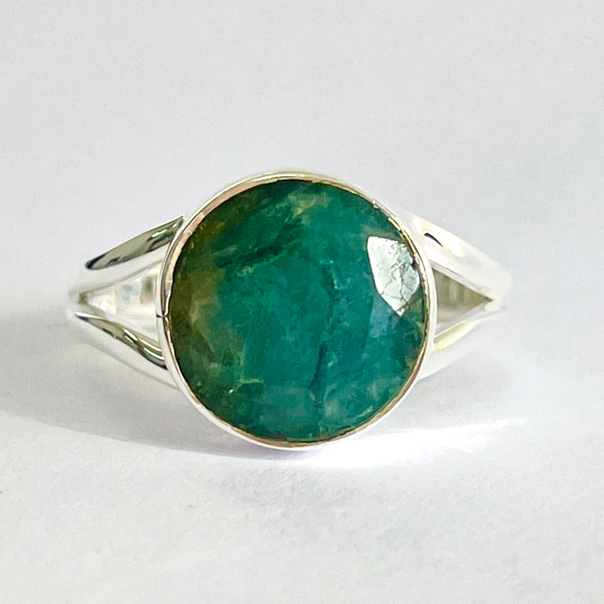 Emerald St.Silver Ring - SR13