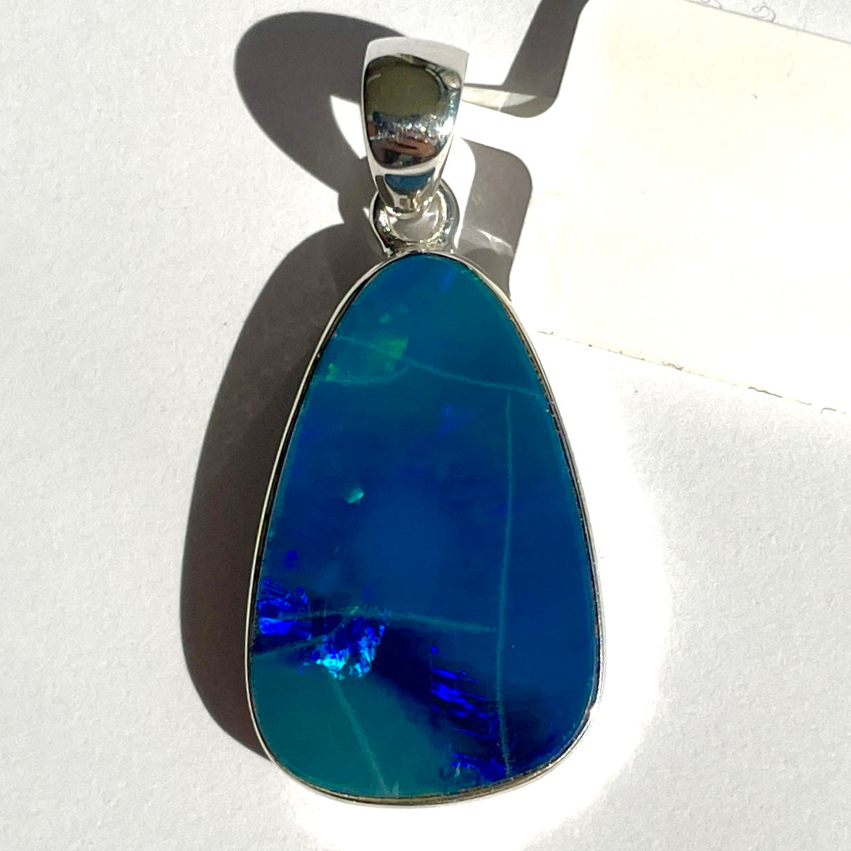 Opal (AUS Natural) St.Silver925 Pendant - OP1