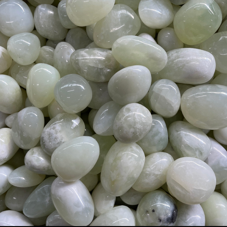 Chinese New Jade Tumbled 200gms (12-16 pc)