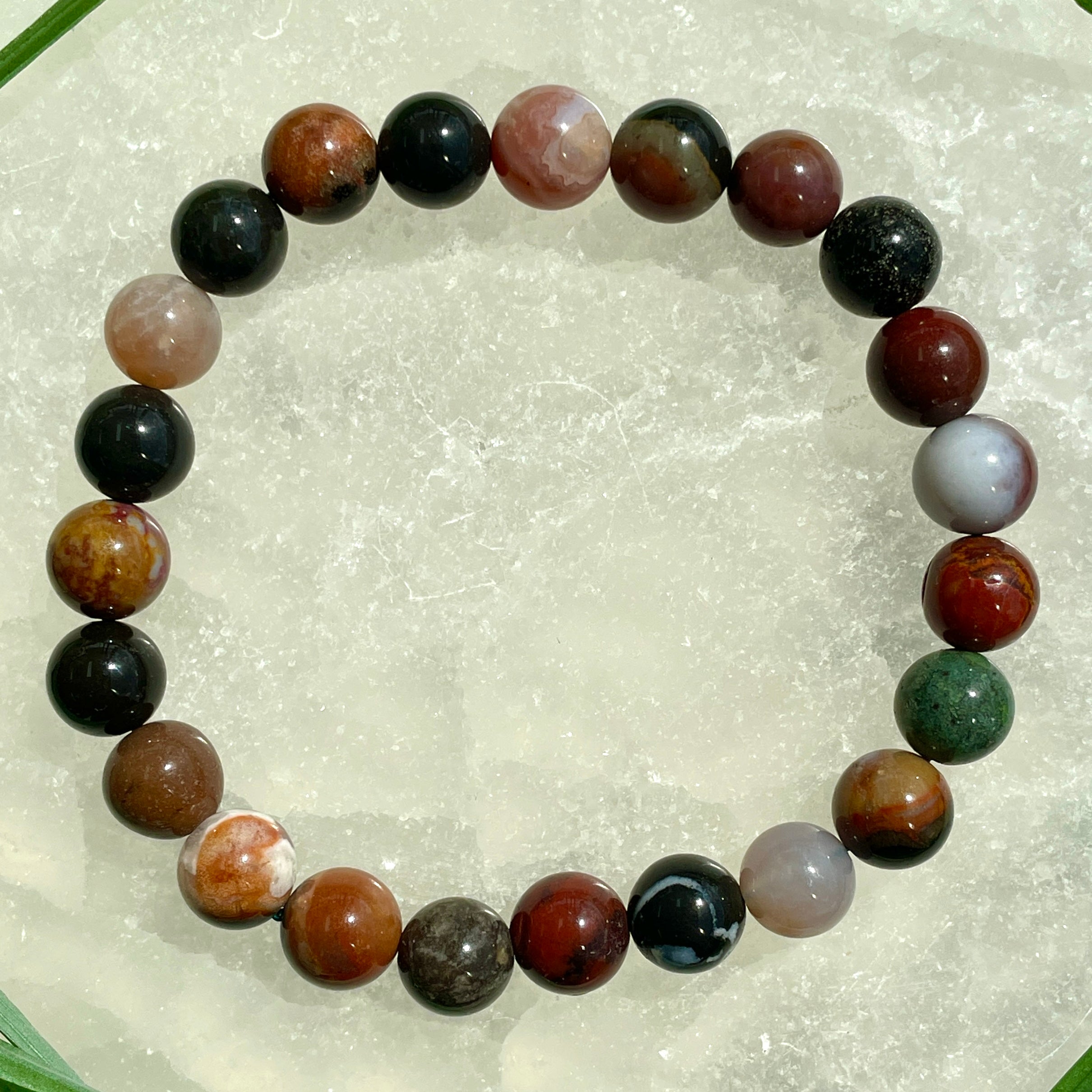 Sardonyx Jasper Beads Bracelet - 8mm