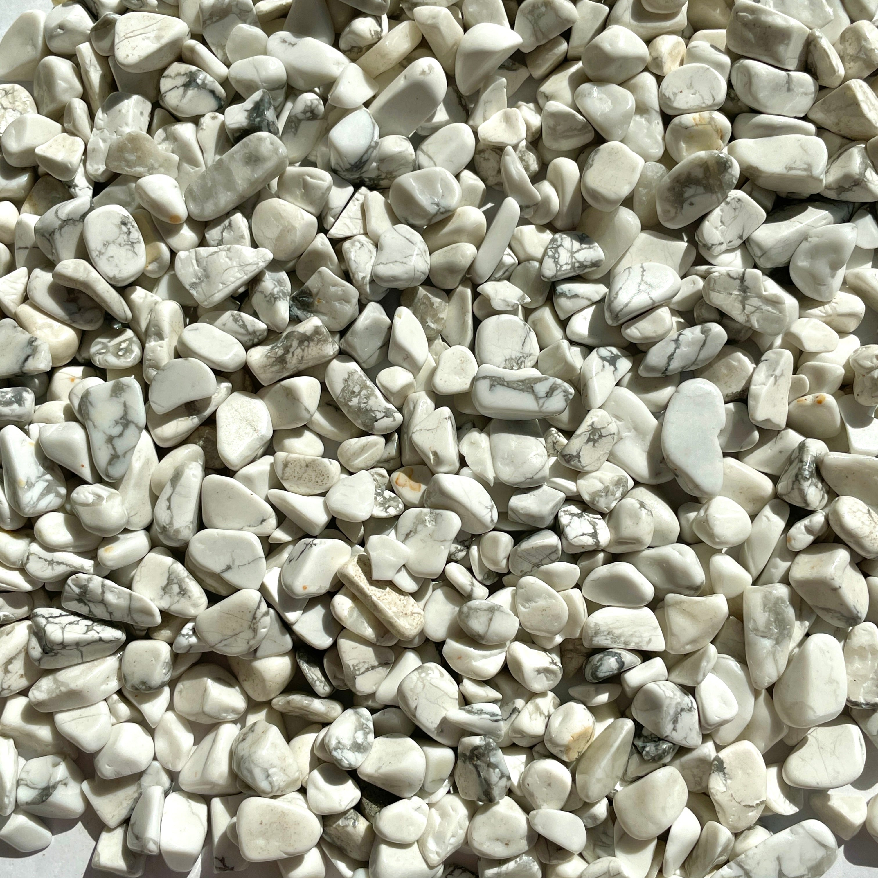 Howlite (White) Chips 500gm