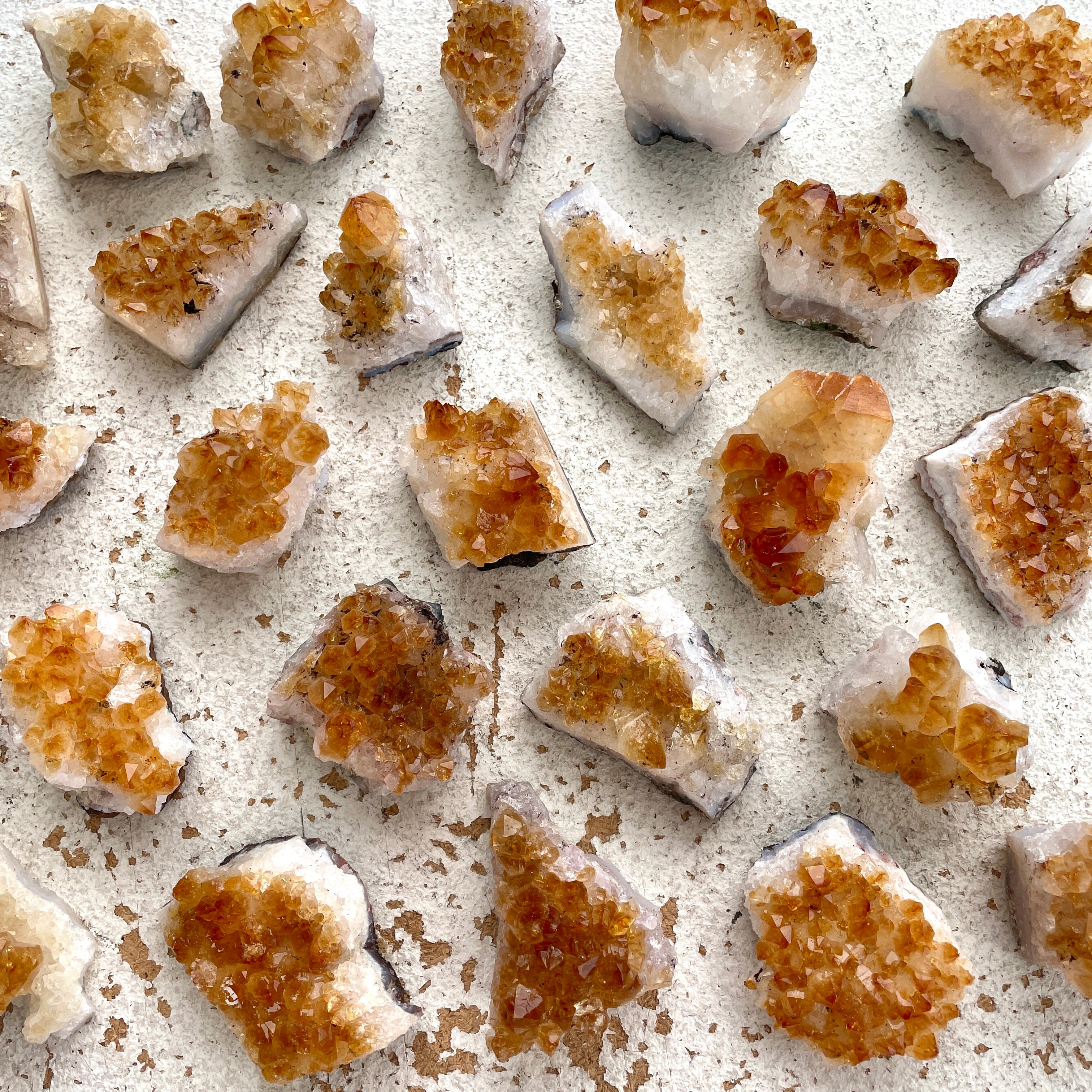 Citrine Cluster Mini 1pc
