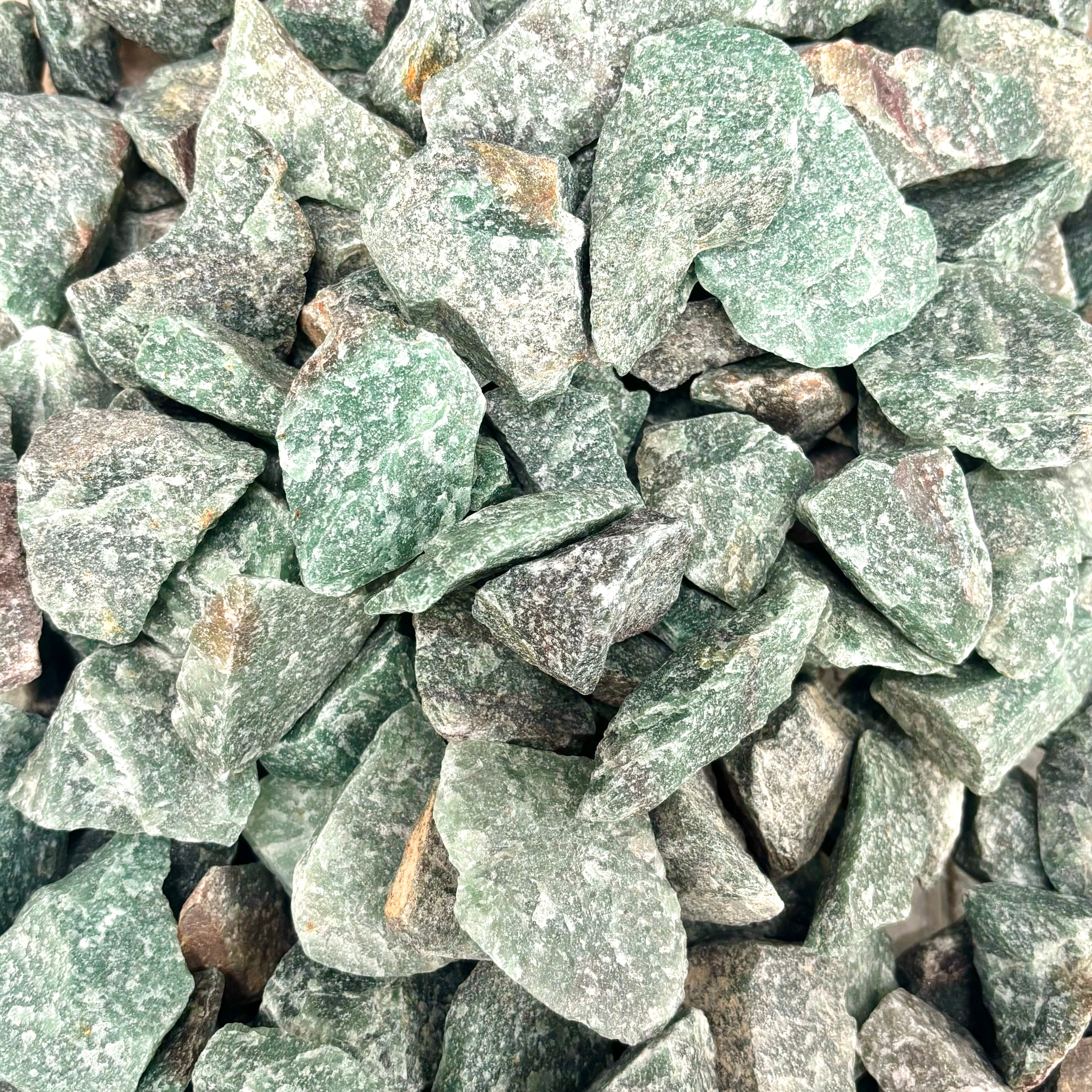 Green Aventurine Rough (6-8pc) 200gm