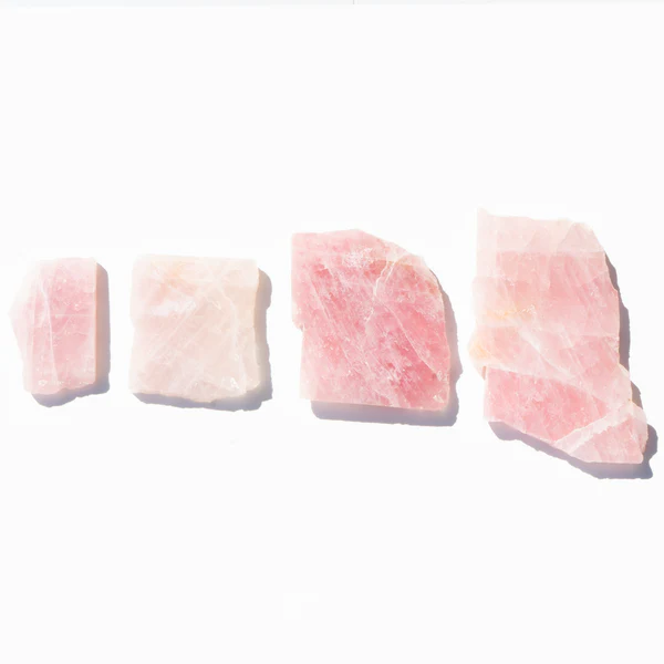 Polished Slabs - Rose Quartz - 500g(14-20)pc