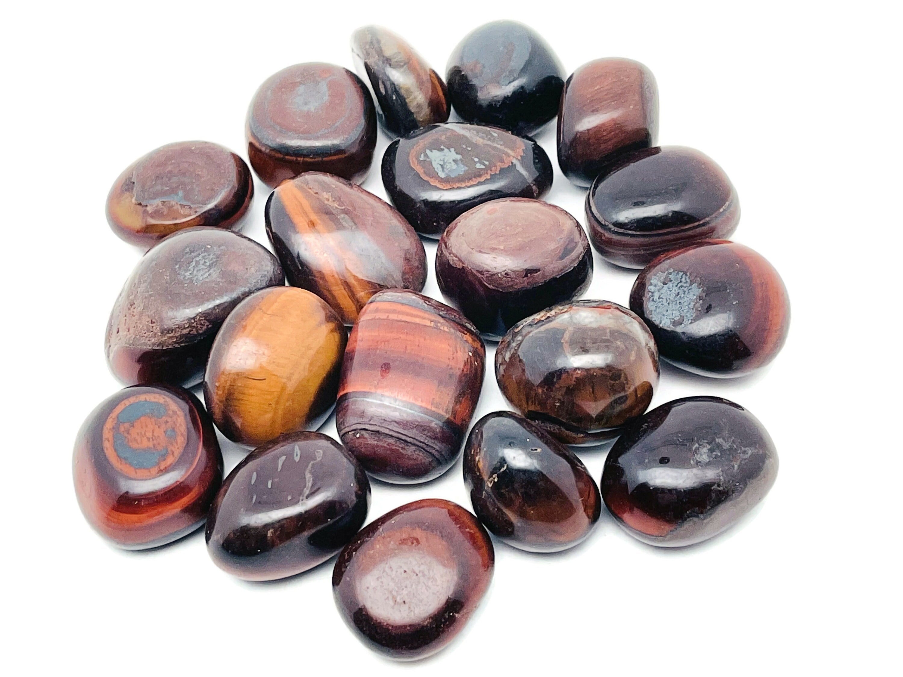 Tiger-Iron Tumbled-200gms (9-12pc)