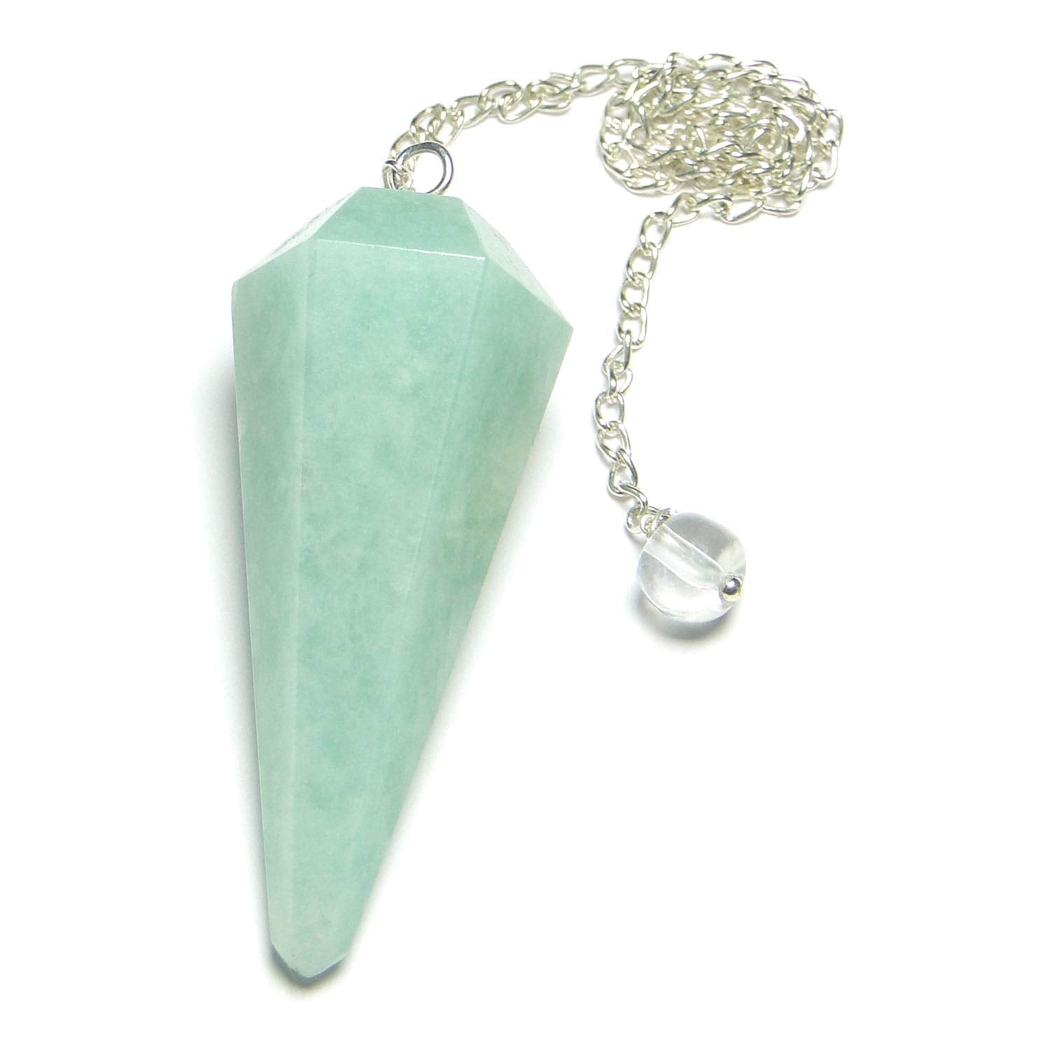 Amazonite Faceted Pendulum