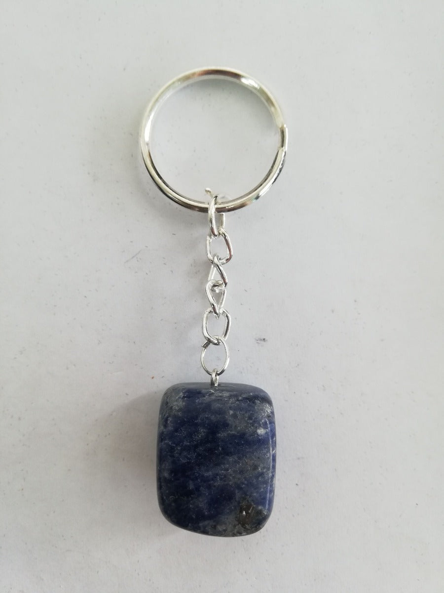 Sodalite Tumble Keyring