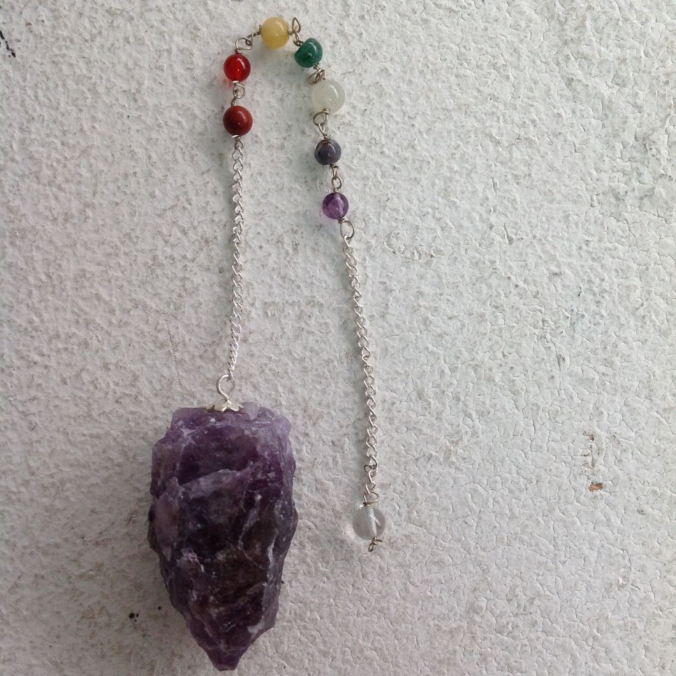 Amethyst Rough Pendulum
